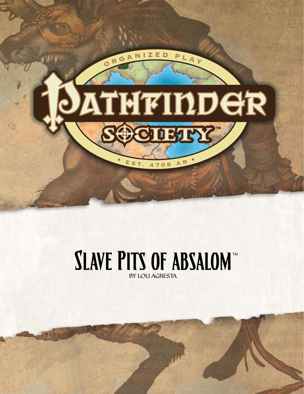 Slave Pits of Absalom