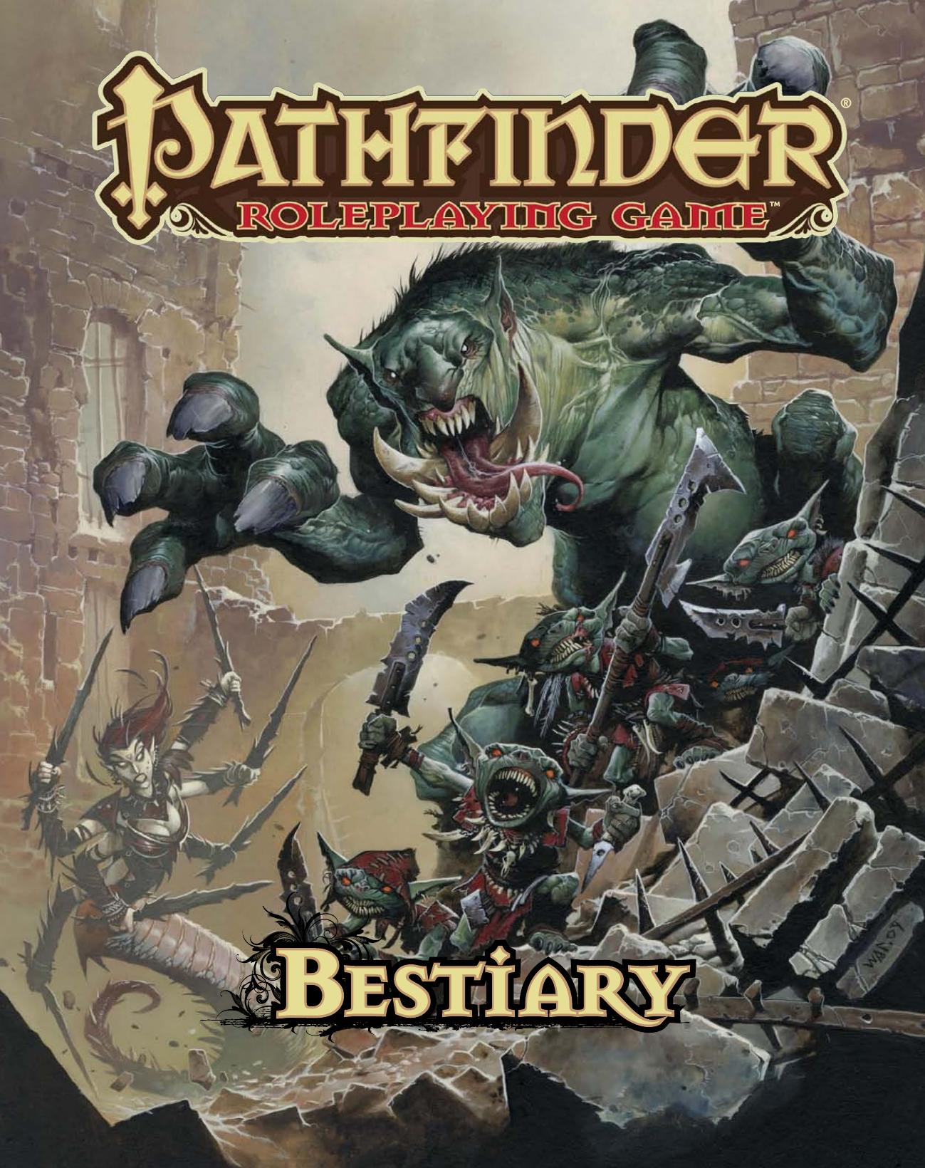 PZO1112 Bestiary 1