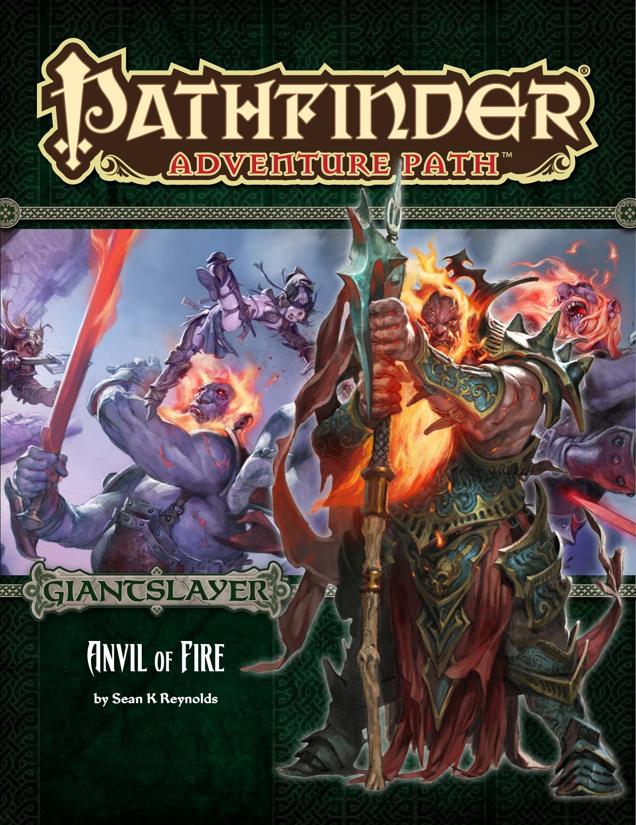 PZO9095 (Giantslayer) Anvil of Fire