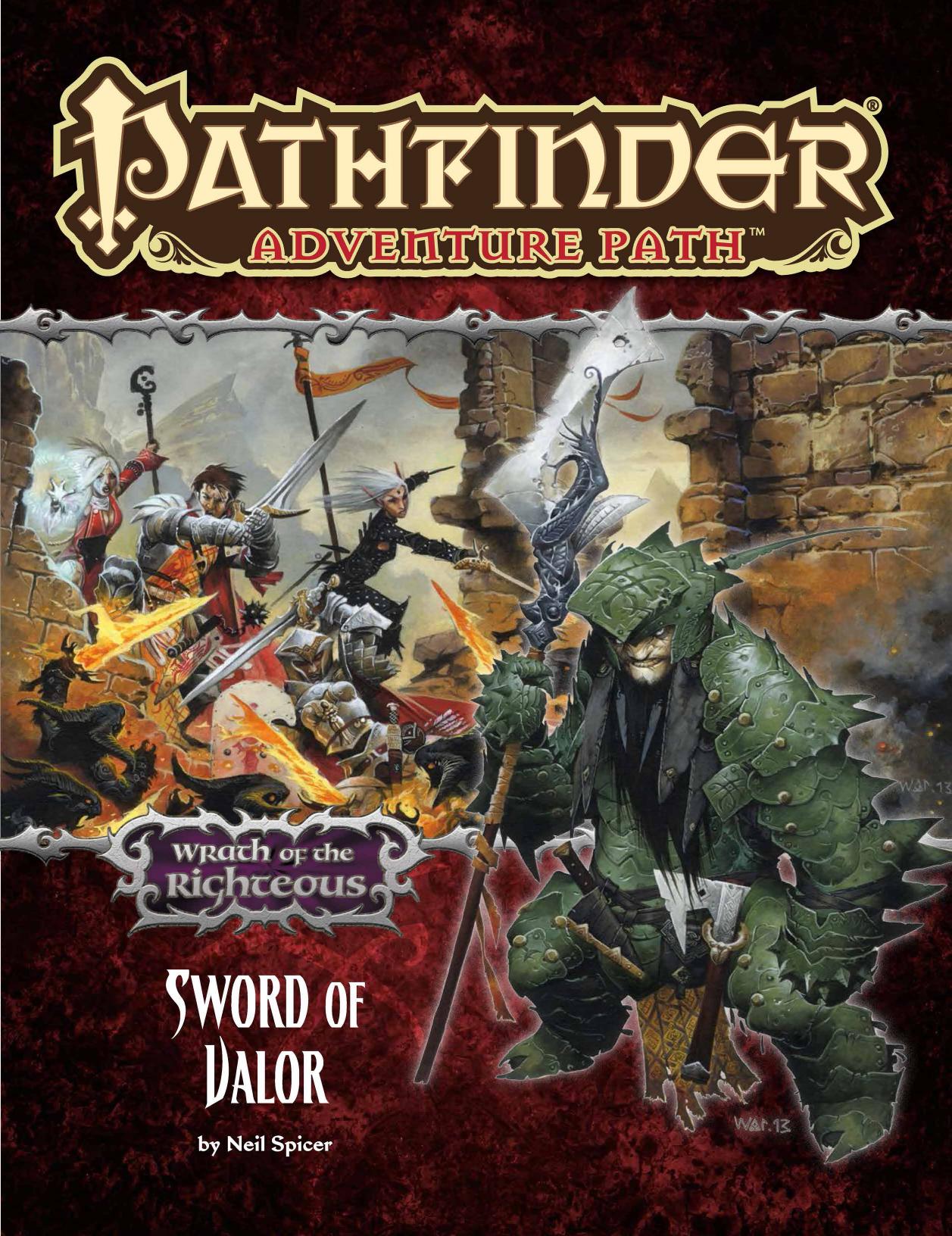 PZO9074 (Wrath of the Righteous) Sword of Valor