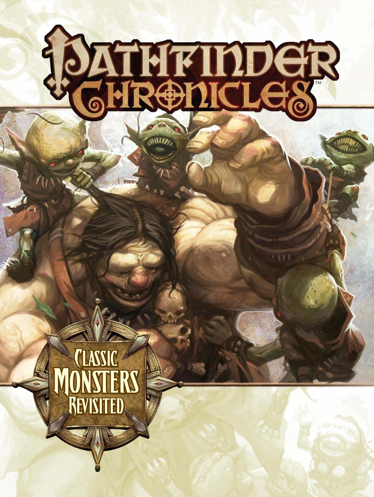 PZO1107 Classic Monsters Revisited