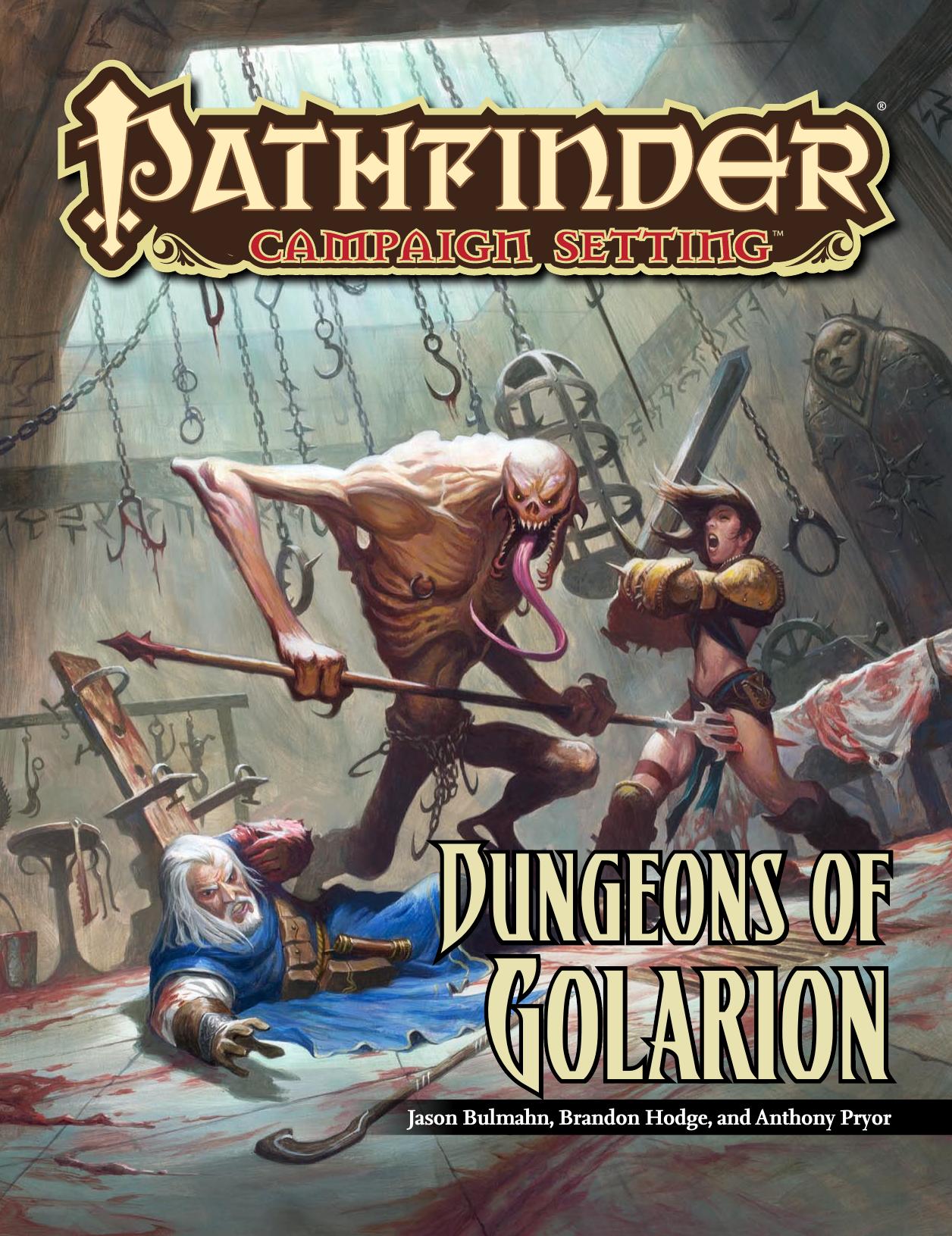PZO9234 Dungeons of Golarion