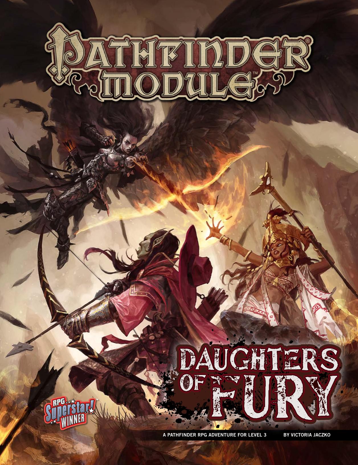 PZO9547 Daughters of Fury