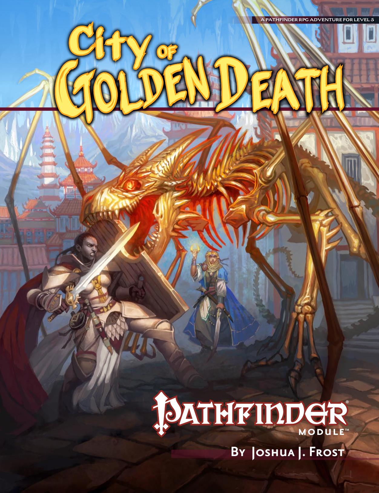 PZO9524E City of Golden Death