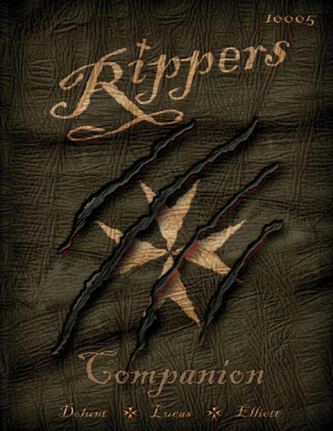 Savage World Rippers Companion