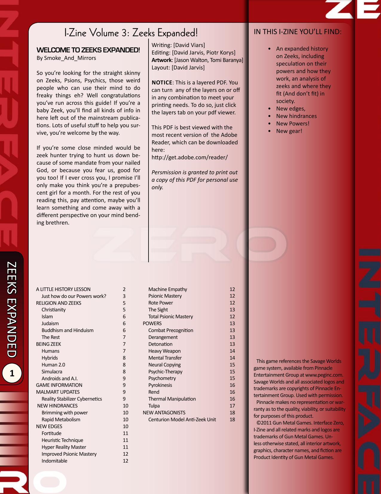 I-Zine Volume 3