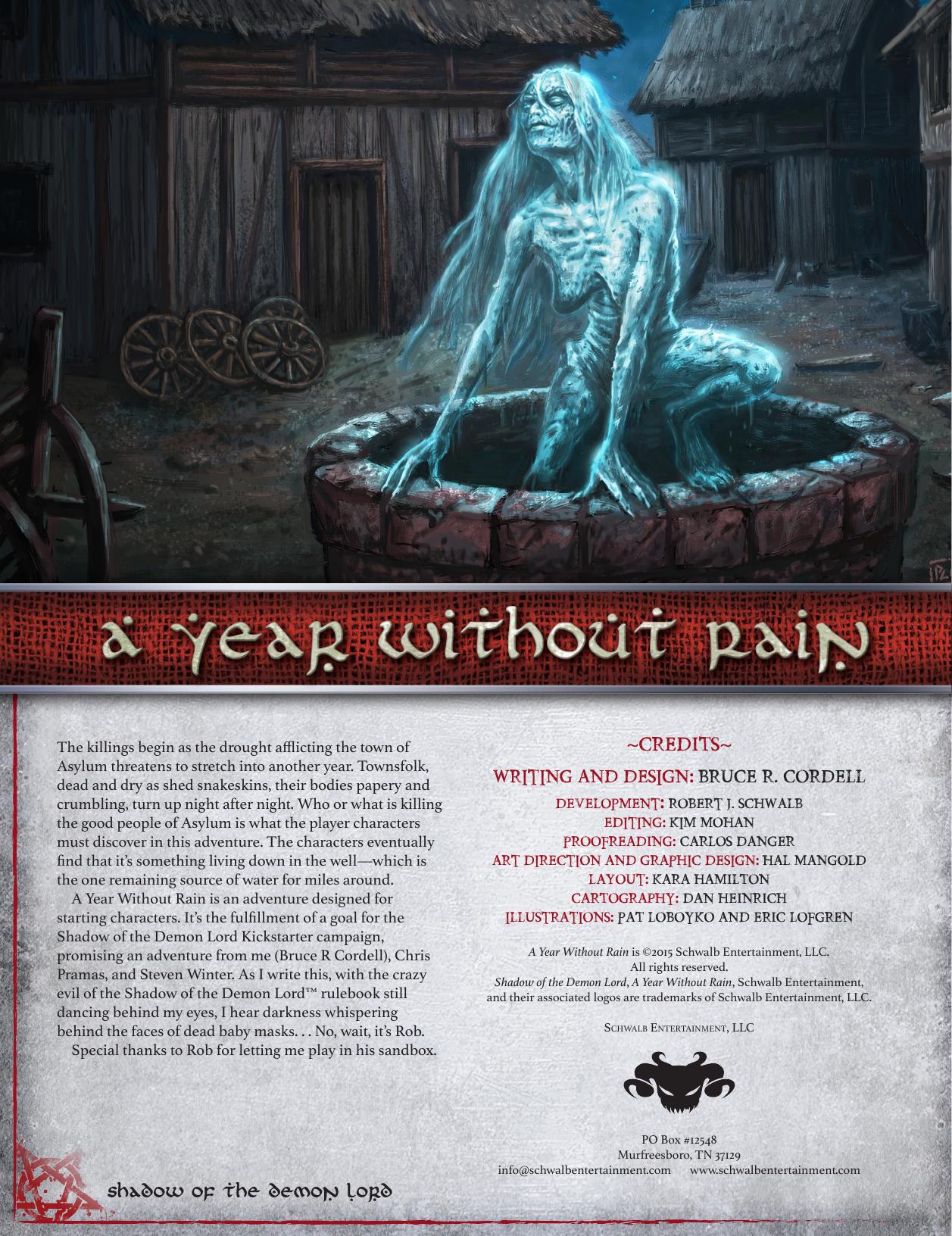 A Year Without Rain
