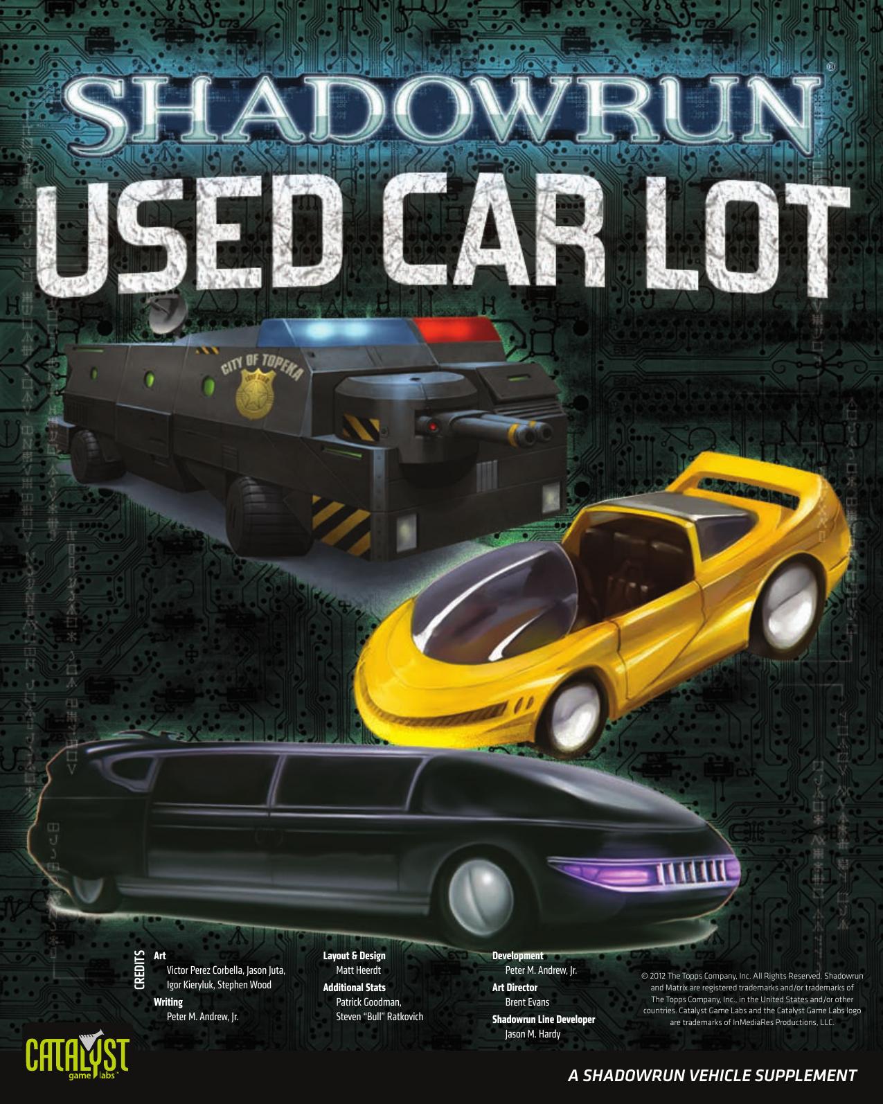Shadowrun 4E