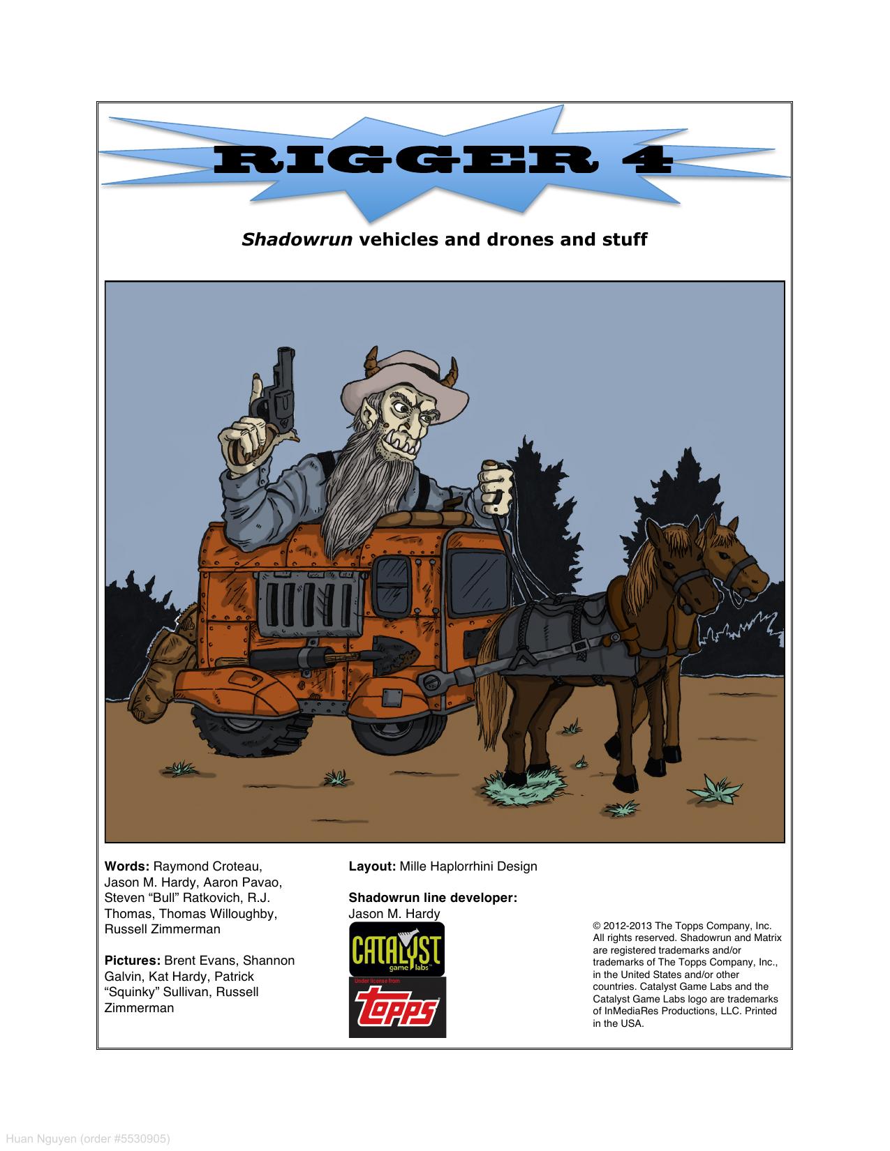 Shadowrun: Rigger 4