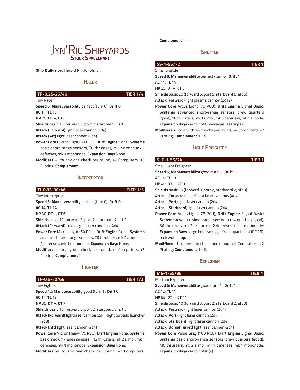 Jyn'Ric Shipyards