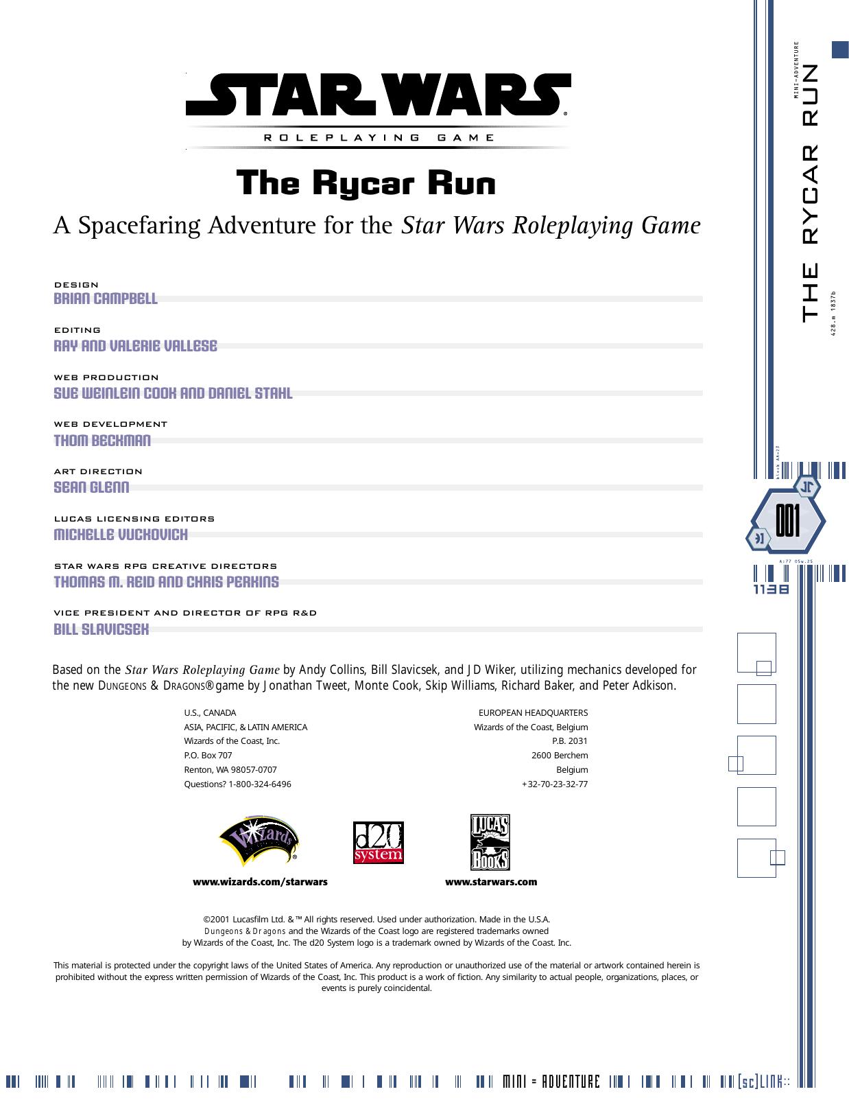 The Rycar Run