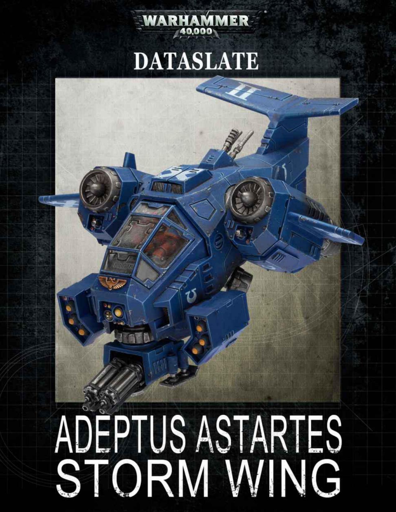 Dataslate - Storm Wing