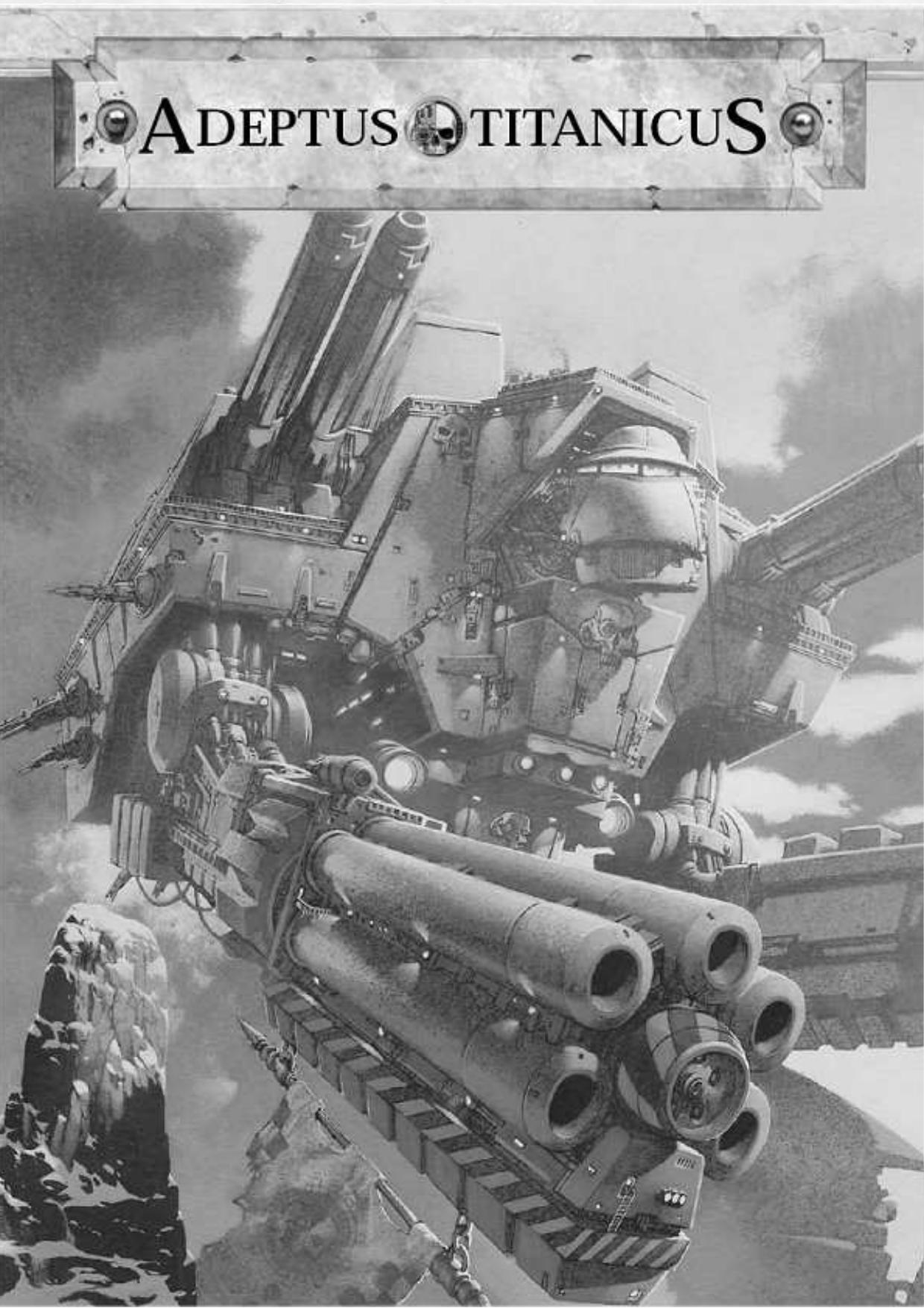 Adeptus Titanicus core rules version 1