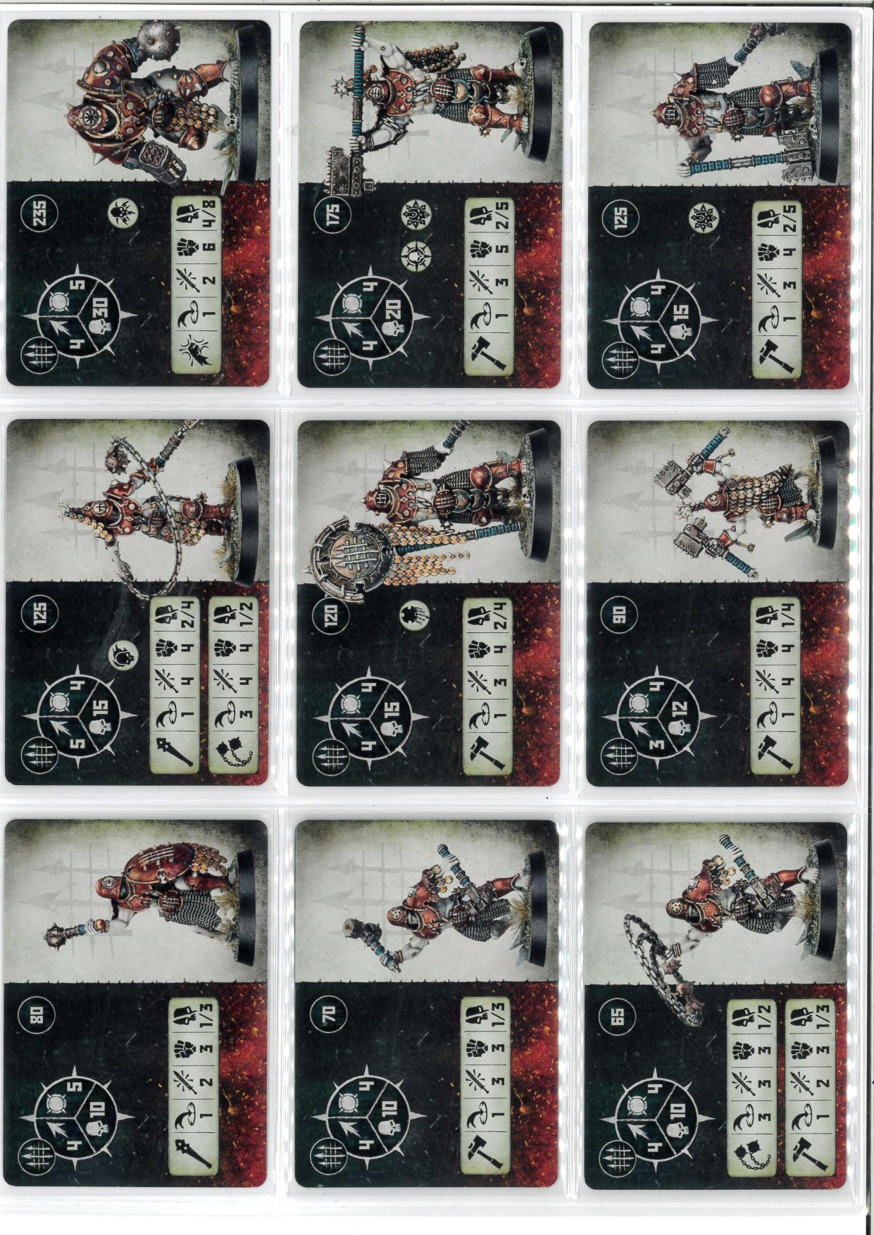 Warcry Cards