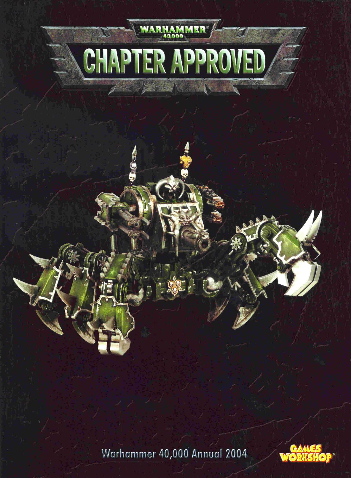 Chapter Approved 2004