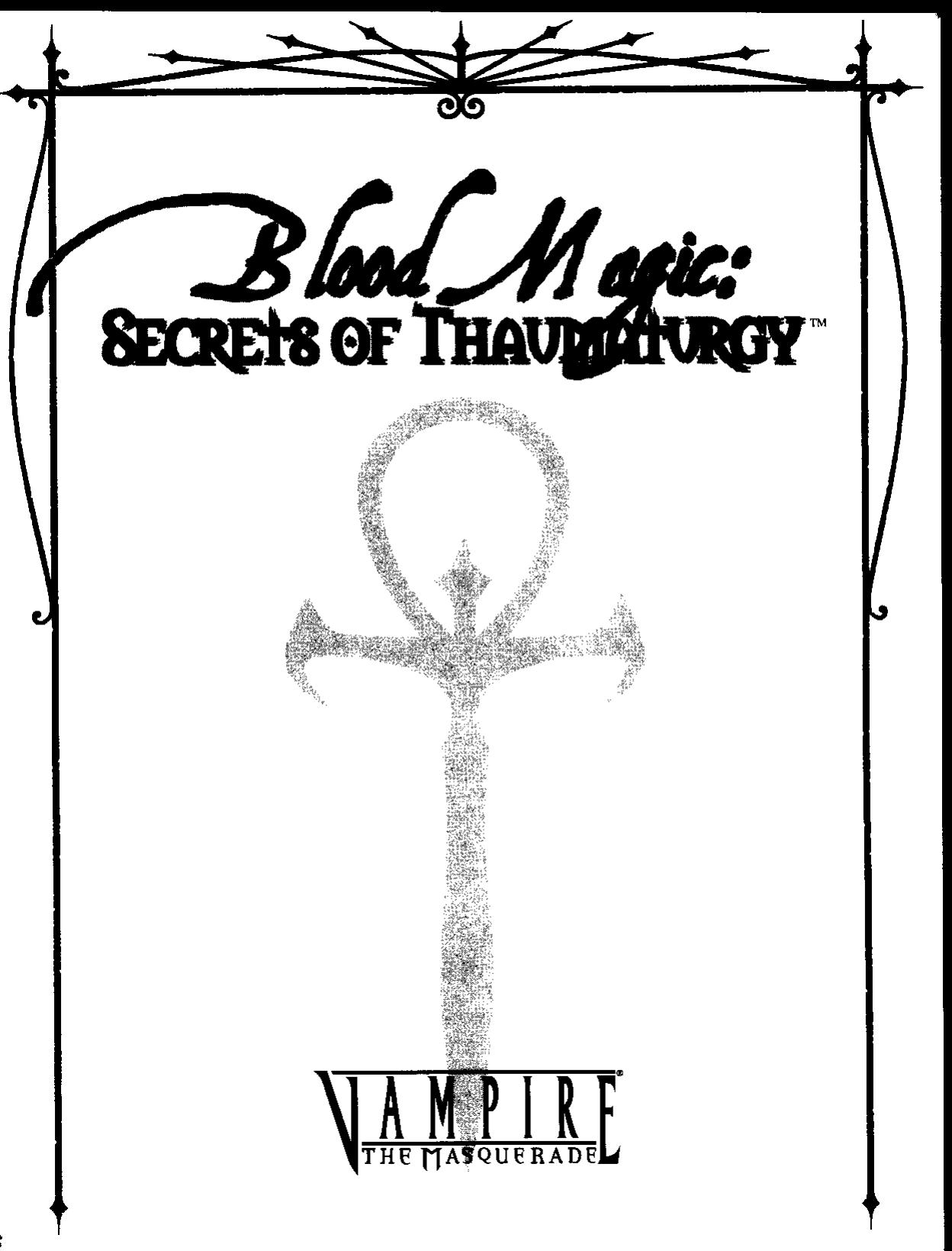 VtM - Blood Magic