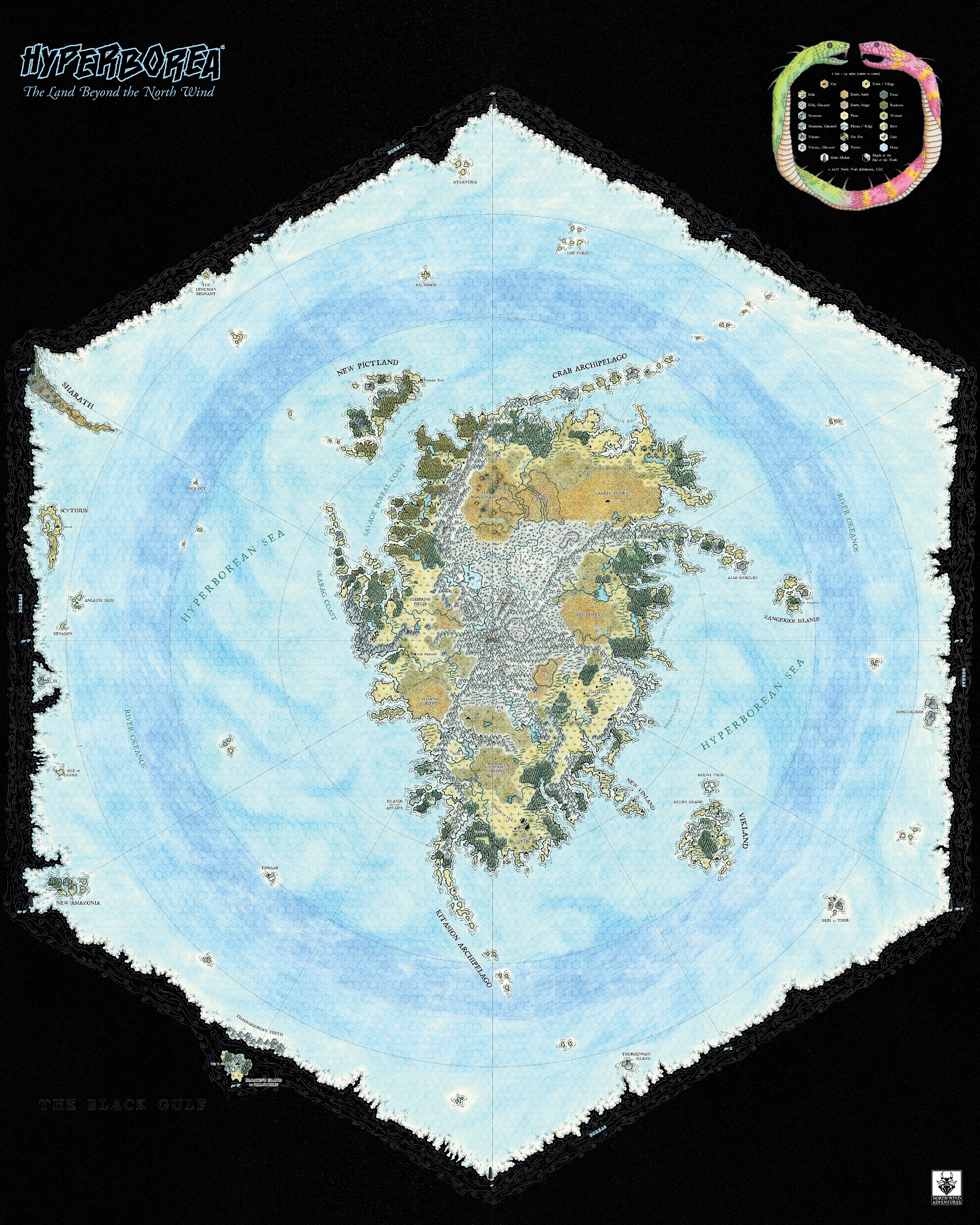 Hyperborea - Land Beyond The North Wind