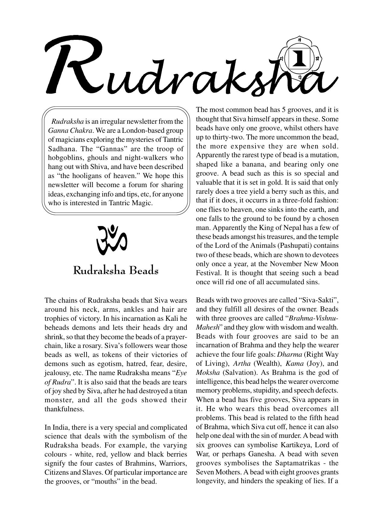 Rudraksha