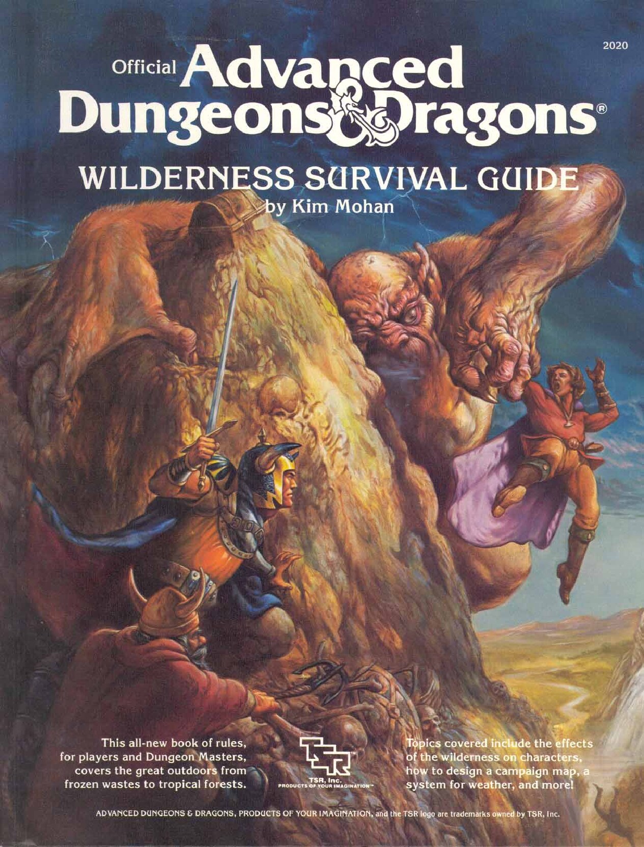 AD&D 1st Ed - Wilderness Survival Guide
