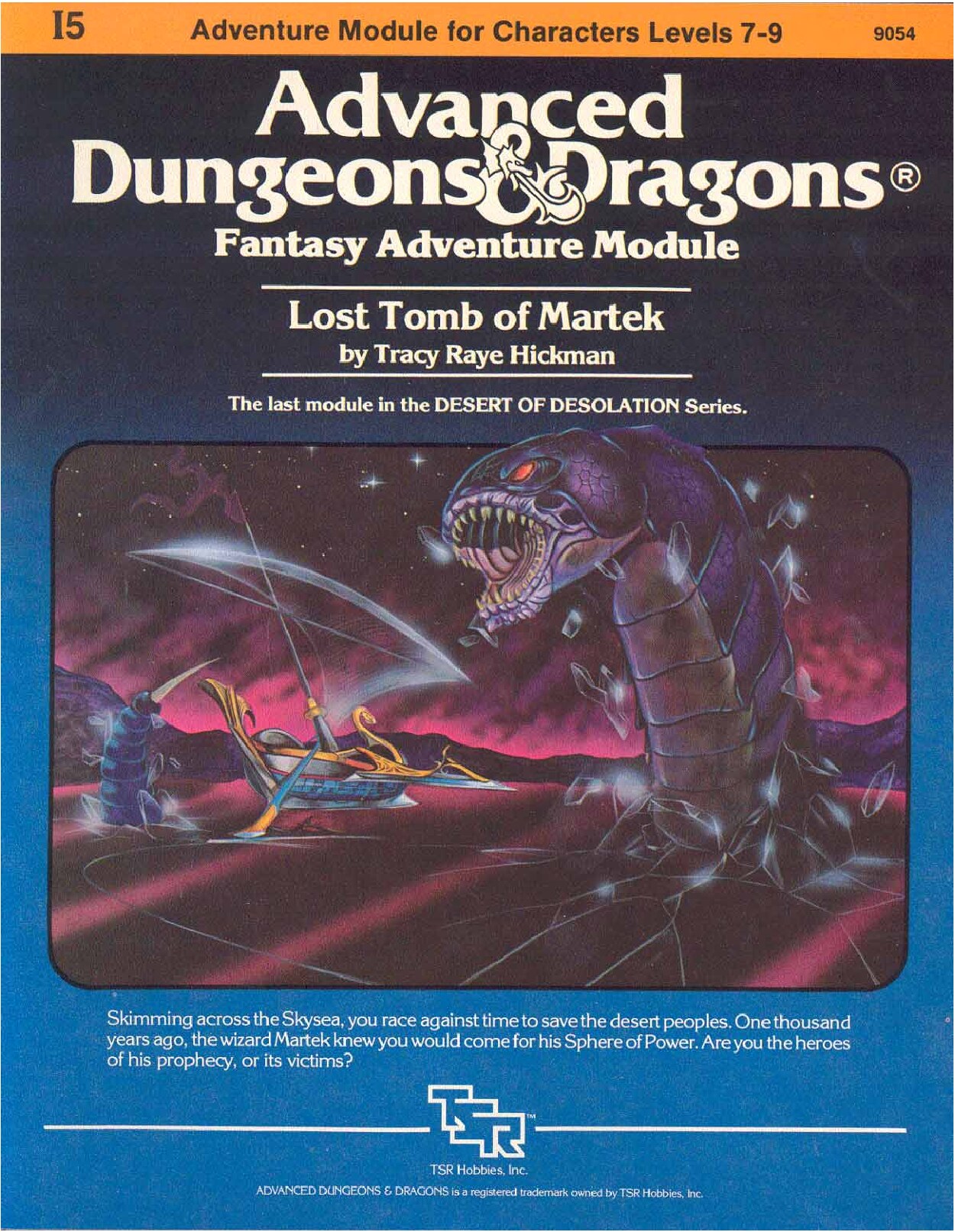 I5 - Lost Tomb of Martek