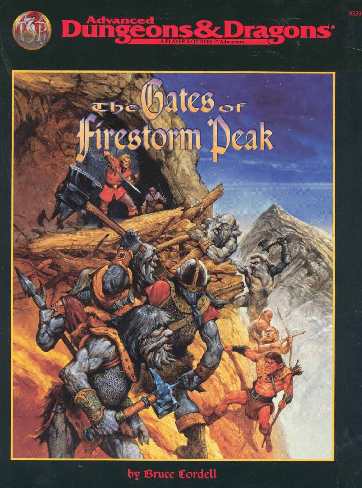 TSR 9533 The Gates of Firestorm Peak