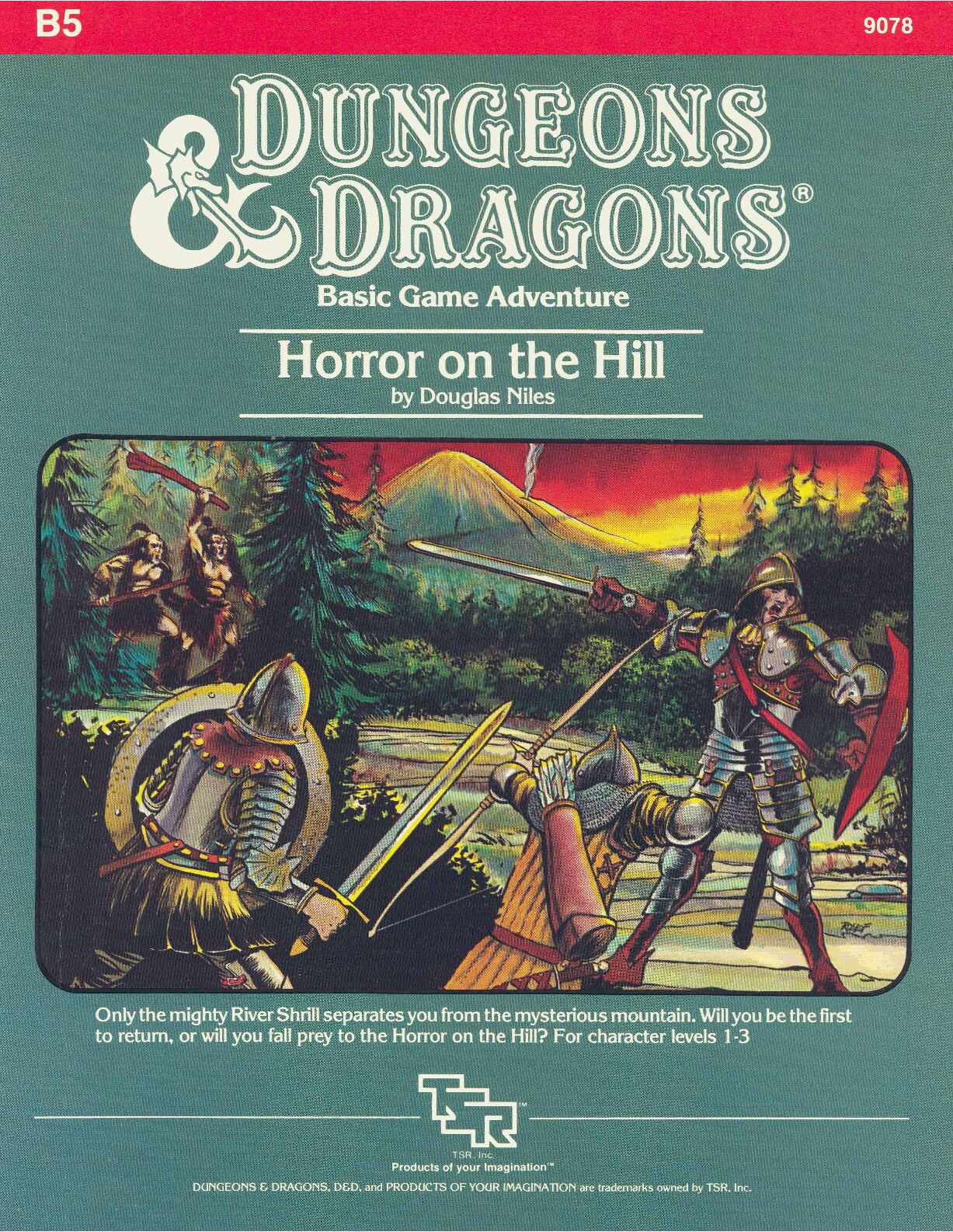 TSR 9078 B5 Horror on the Hill