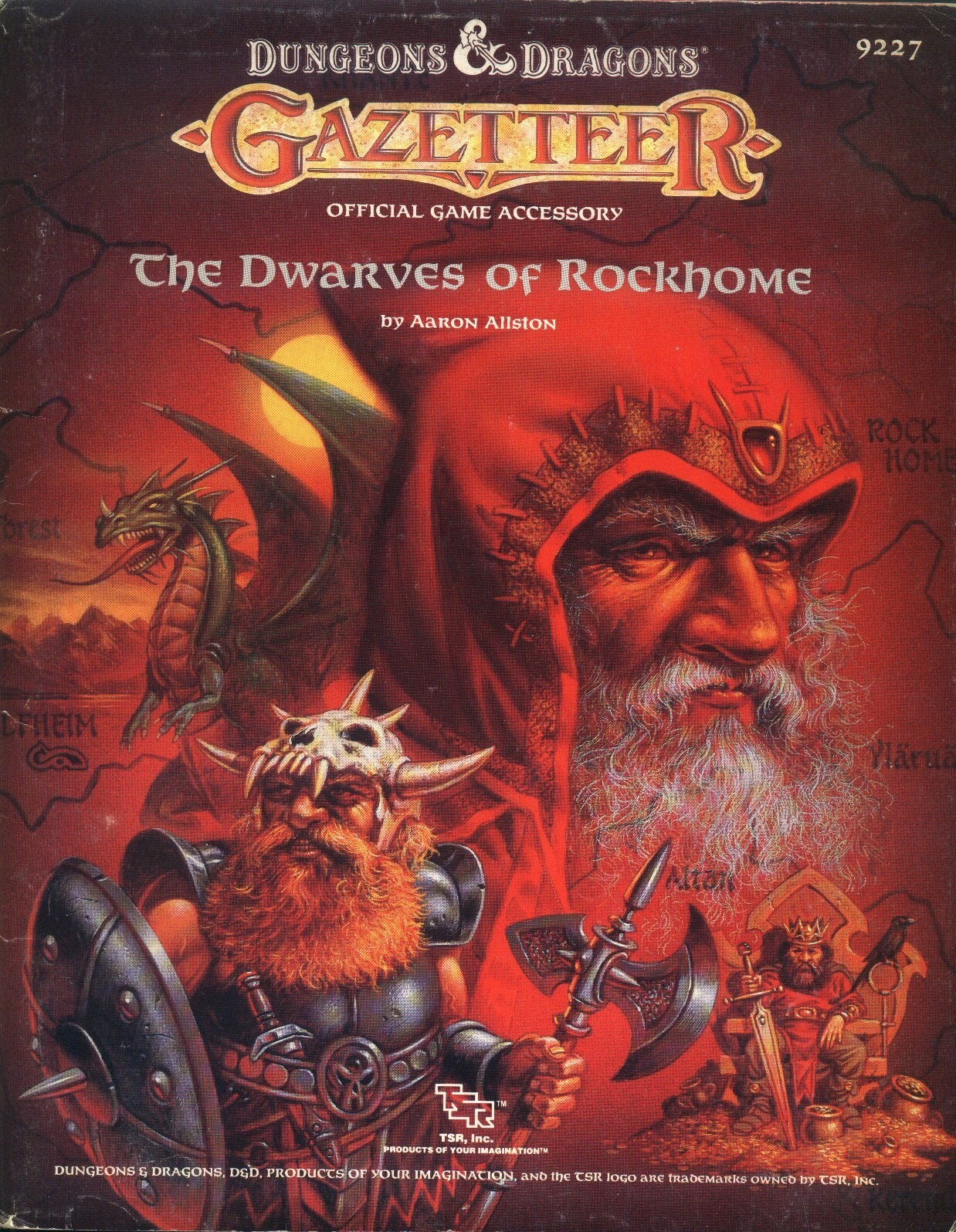 TSR 9227 GAZ6 Dwarves Rockhome