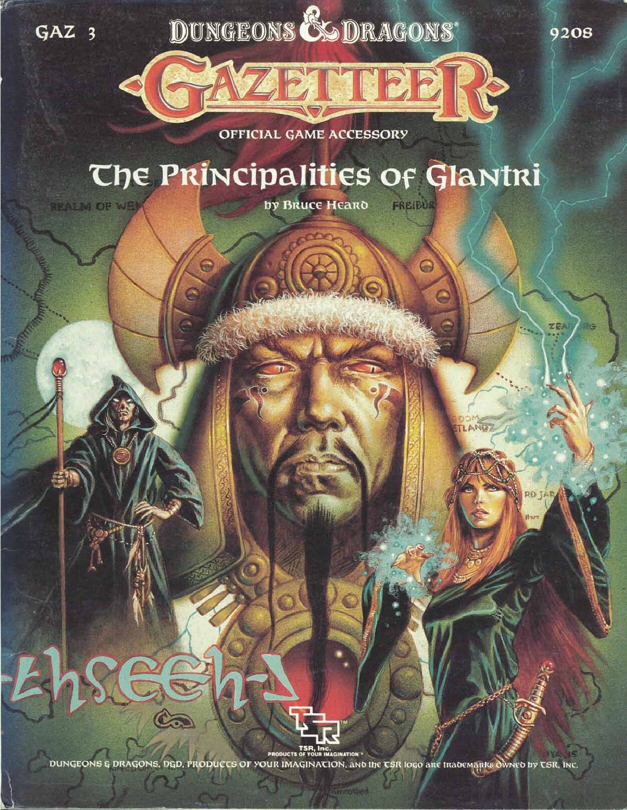 TSR 9208 GAZ3 The Principalities of Glantri
