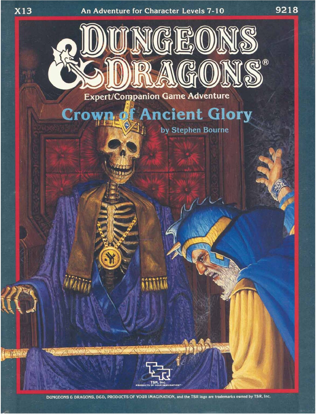TSR 9218 X13 Crown Of Ancient Glory