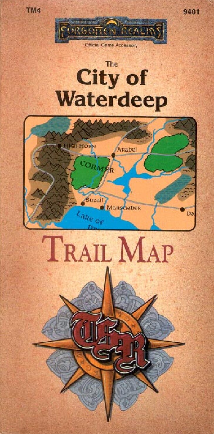 City of Waterdeep Trail Map