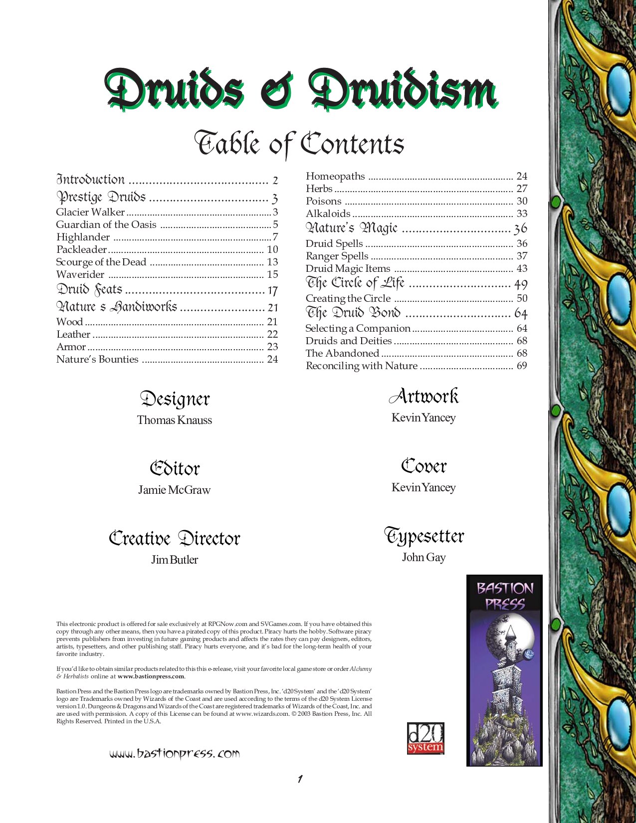 Druids & Druidism