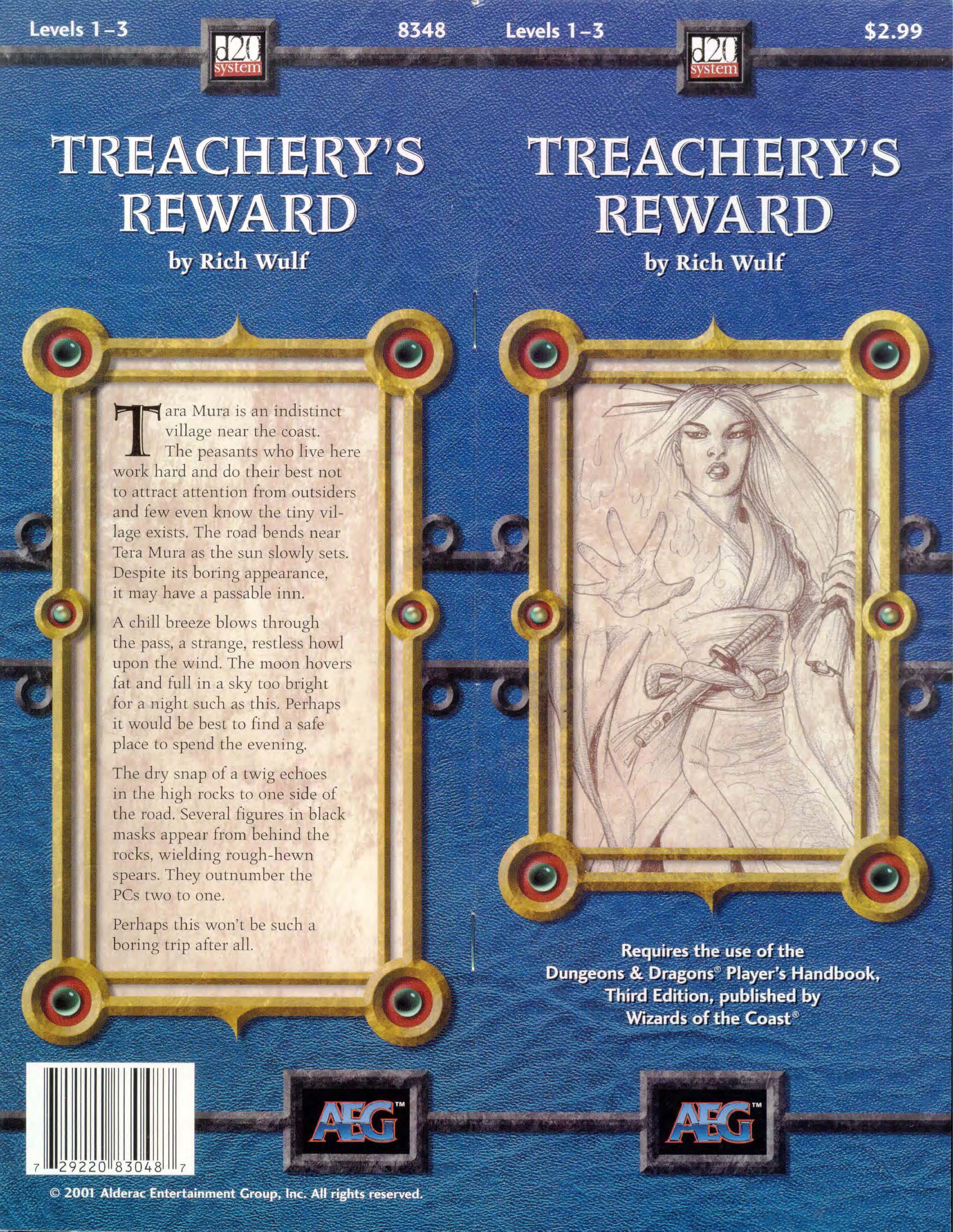 Treachery's Reward