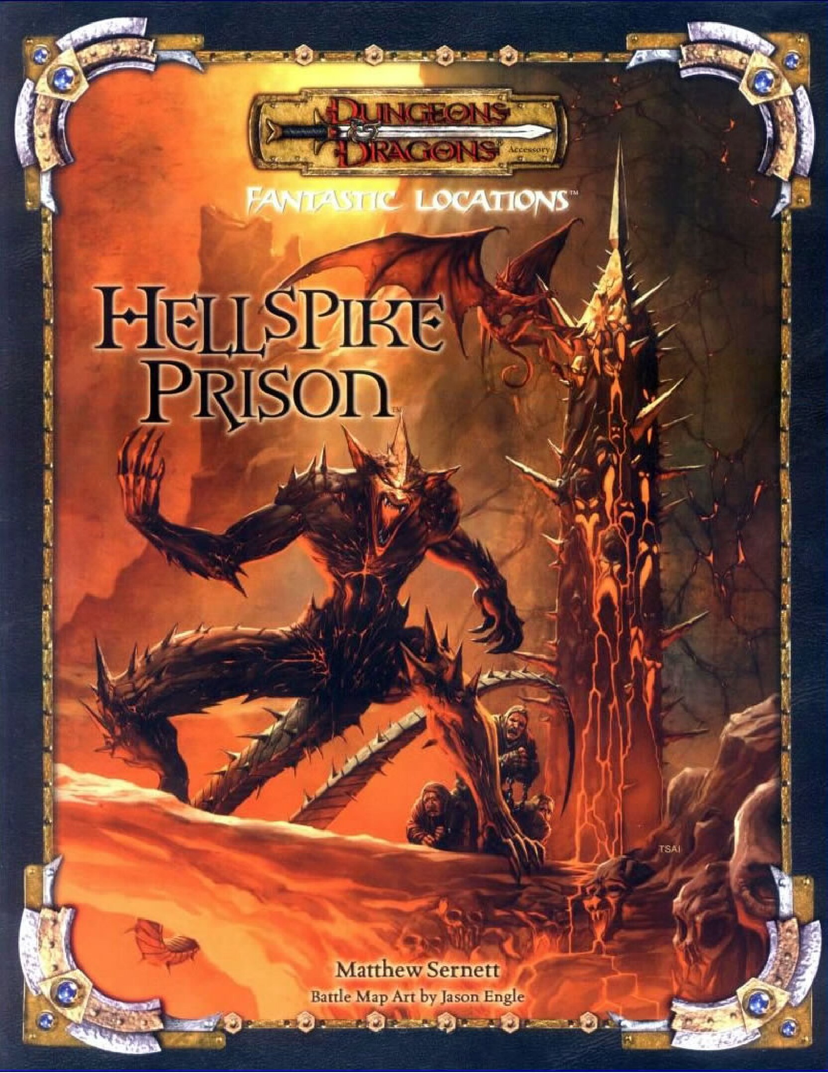 Fantastic Locations. Hellspike Prison