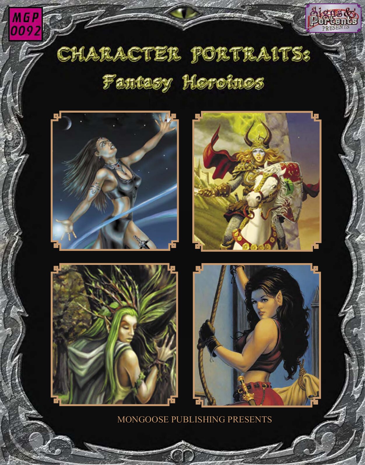 Character Portraits. Fantasy Heroines