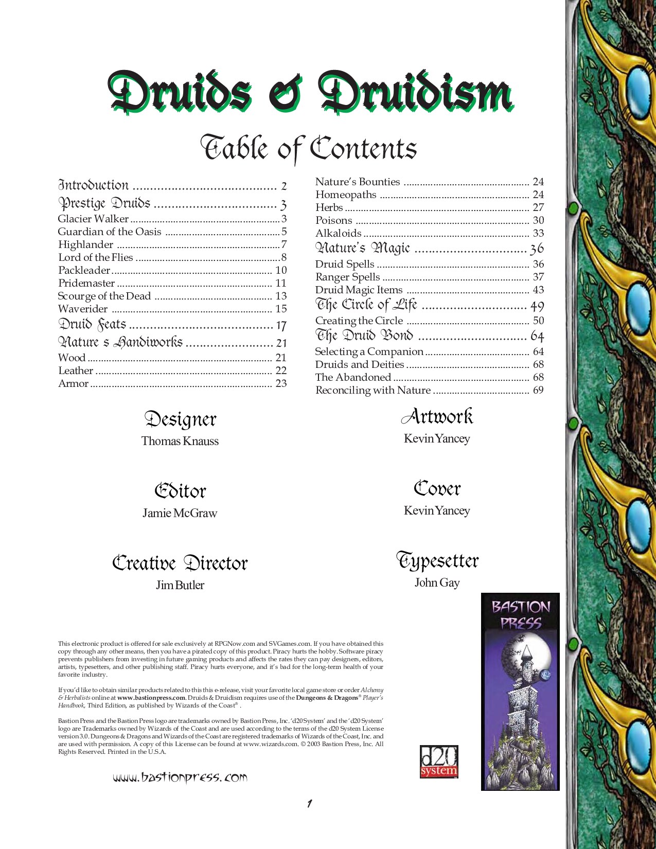 Druids & Druidism