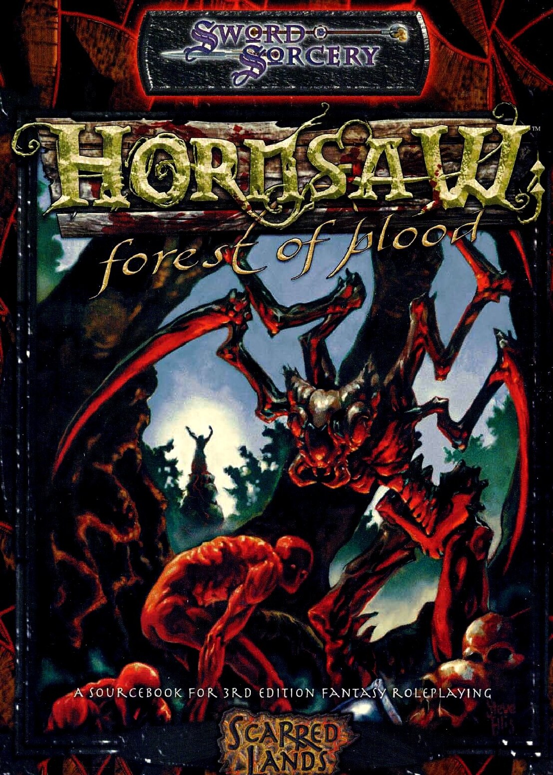 WW8323 Scarred Lands - Hornsaw - Forest of Blood