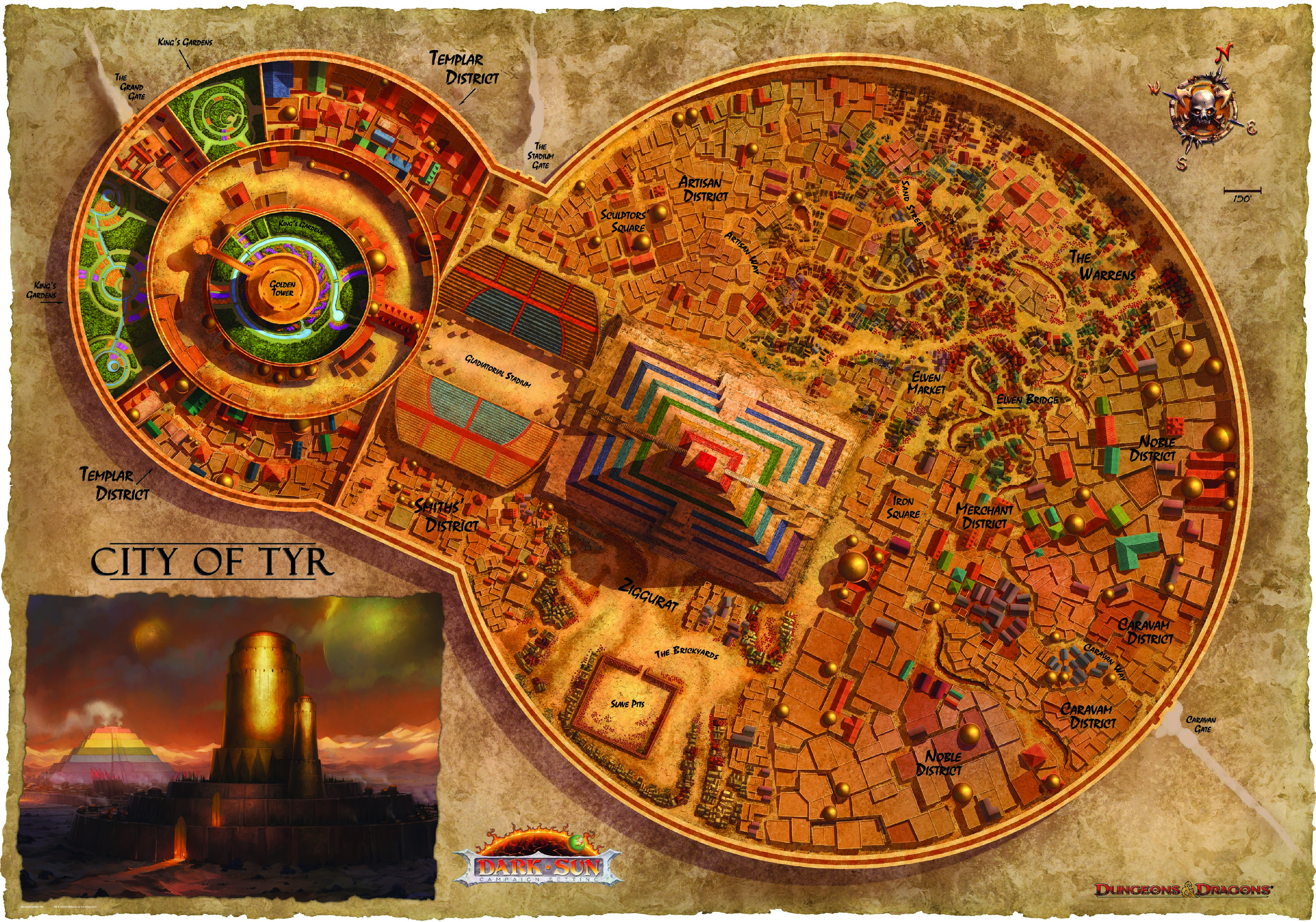 Darksun Maps