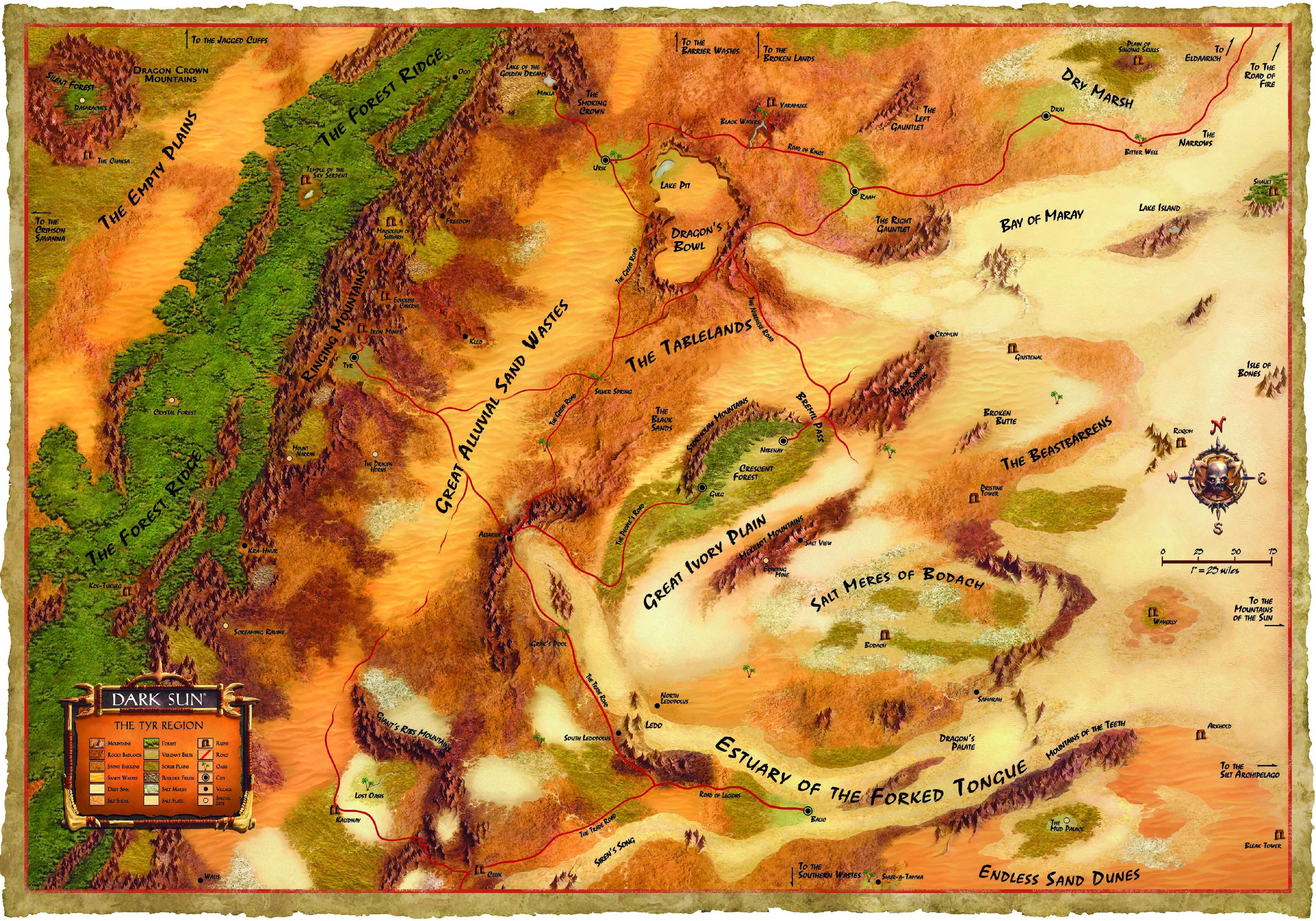 Darksun Maps
