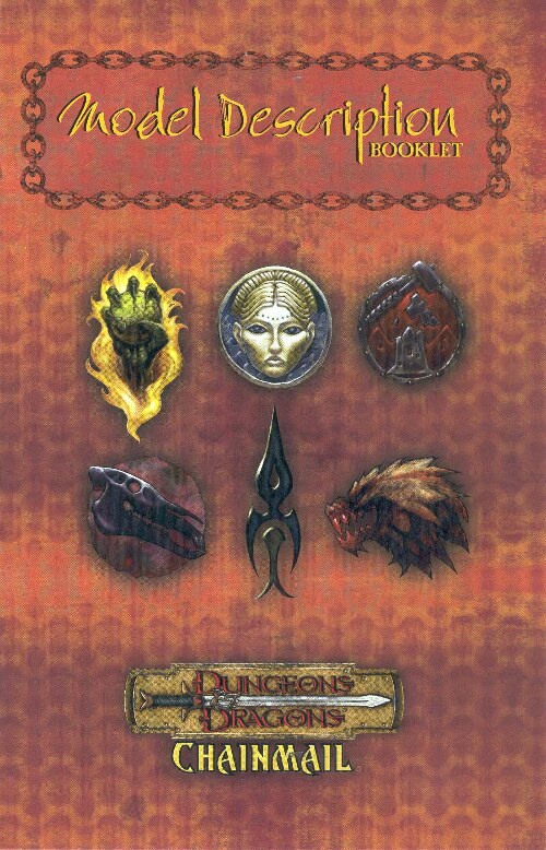 Chainmail Miniatures Model Description Booklet