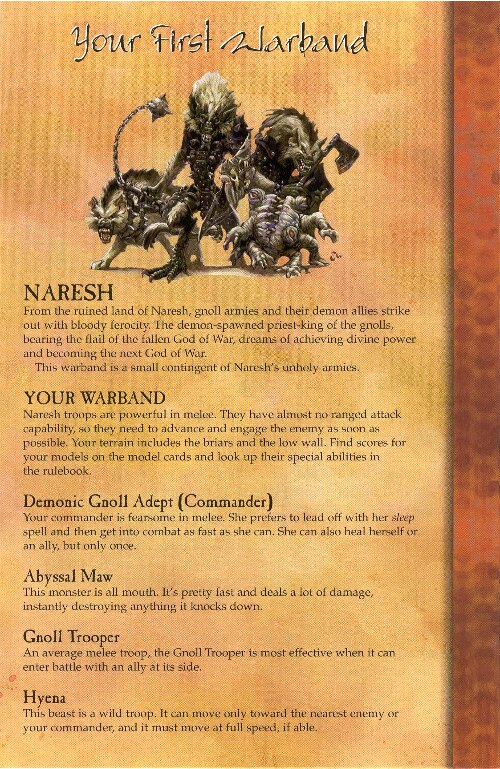 Chainmail Miniatures Your First Warband - Naresh