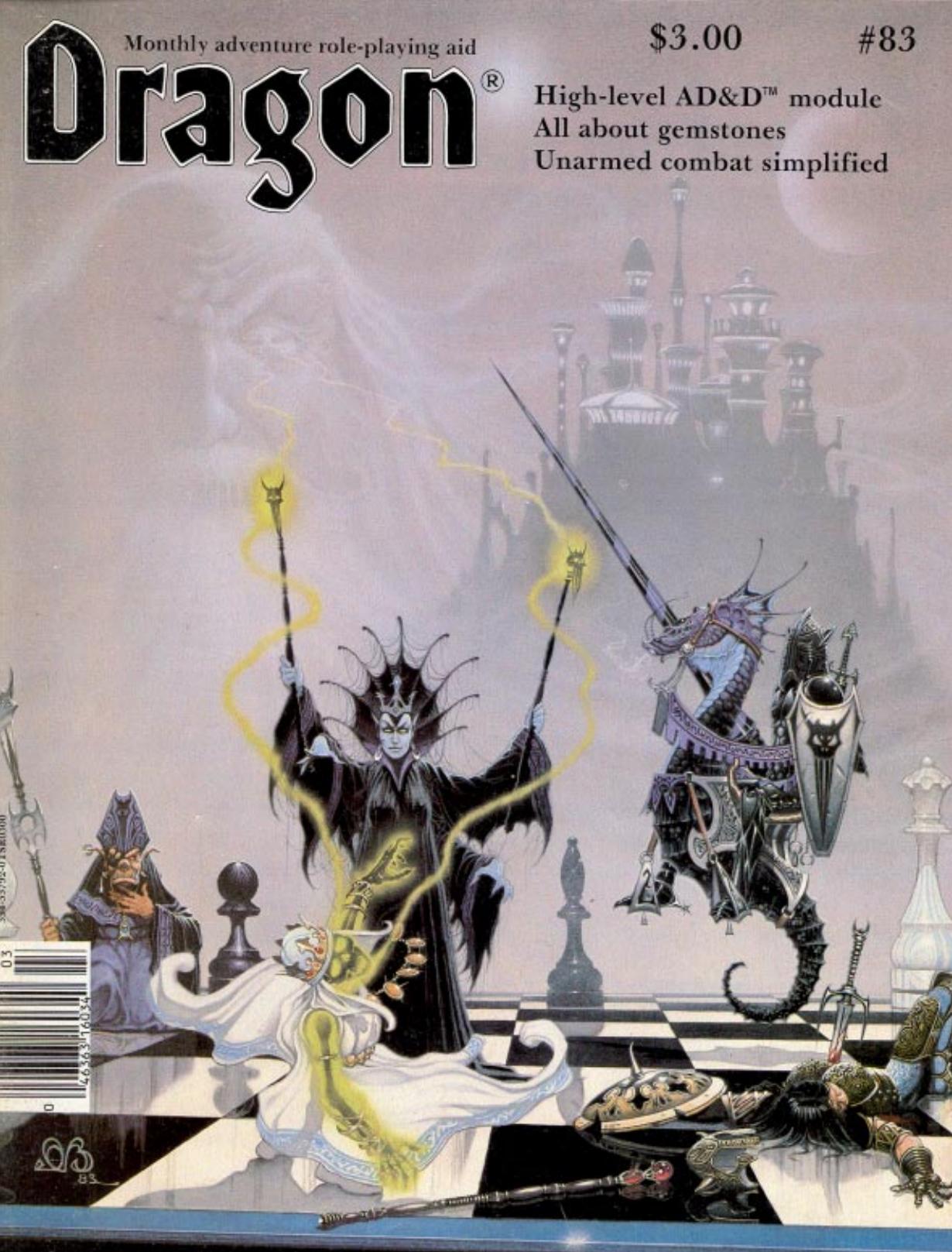 Dragon Magazine #83
