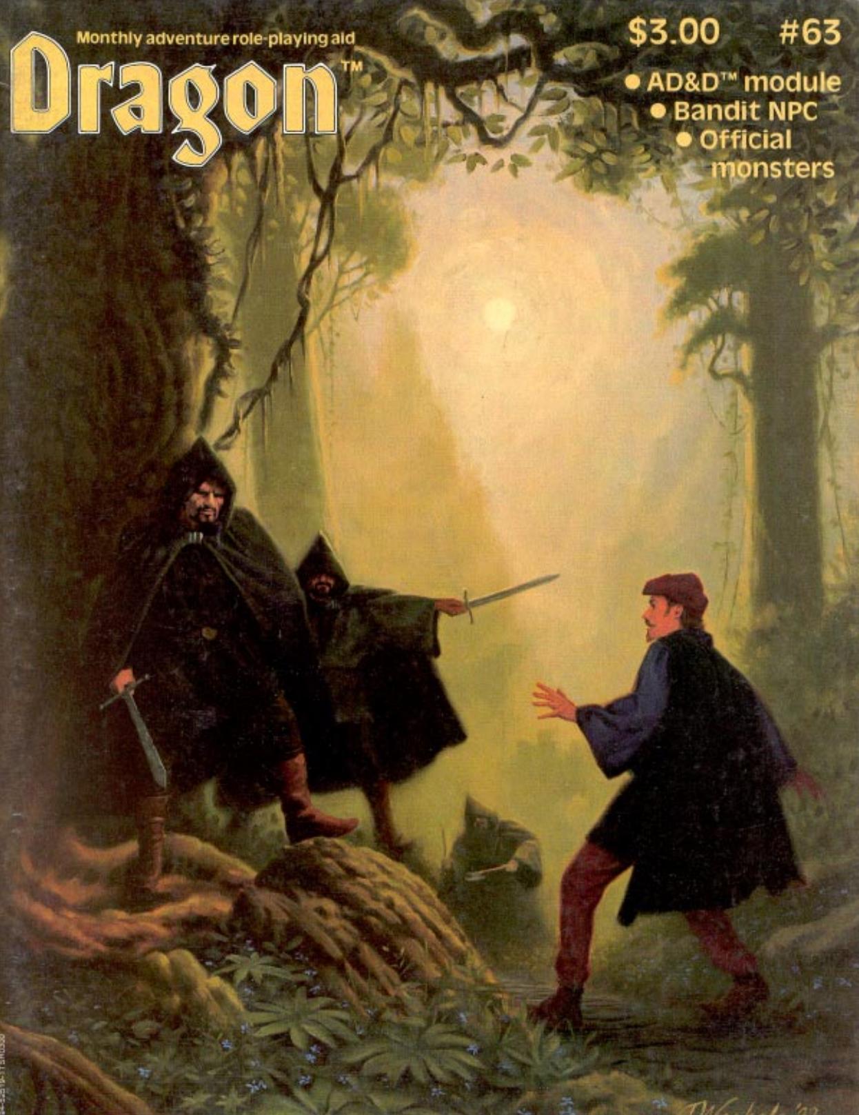 Dragon Magazine #63