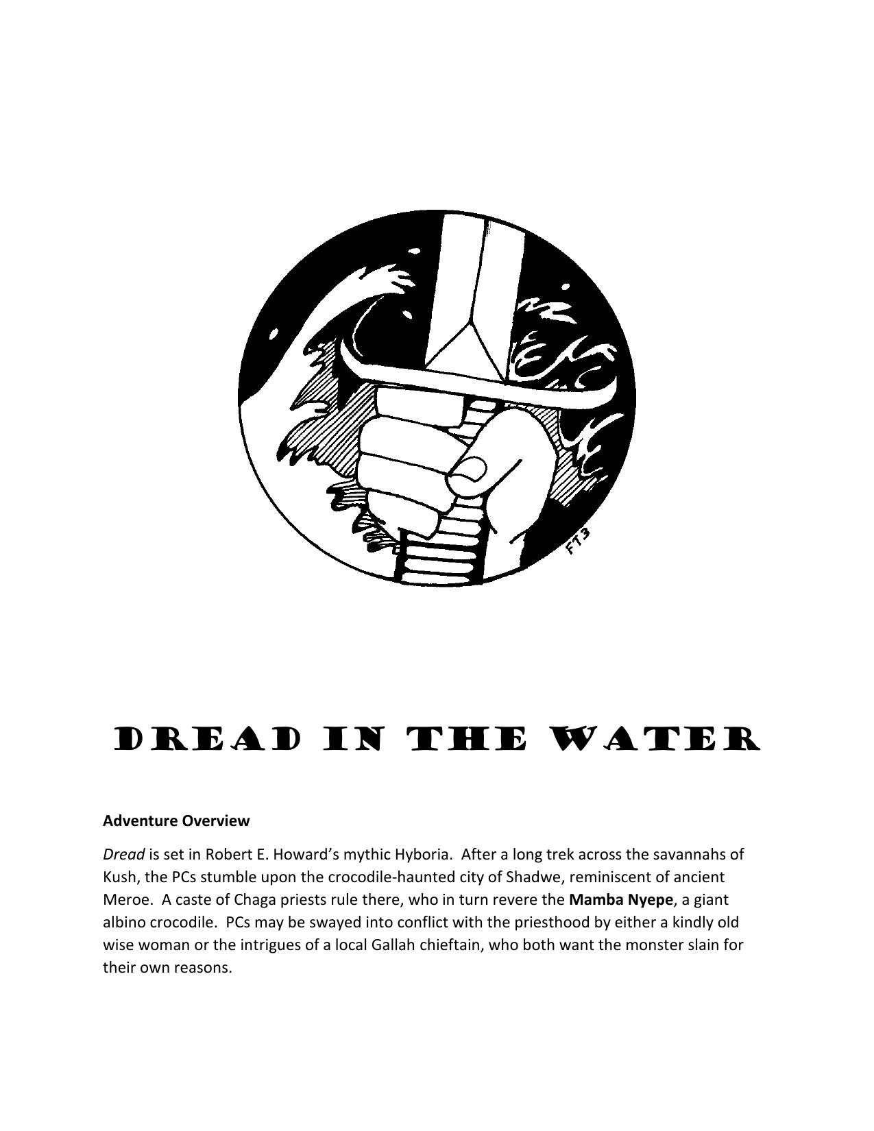 Dread In The Water (BoL)