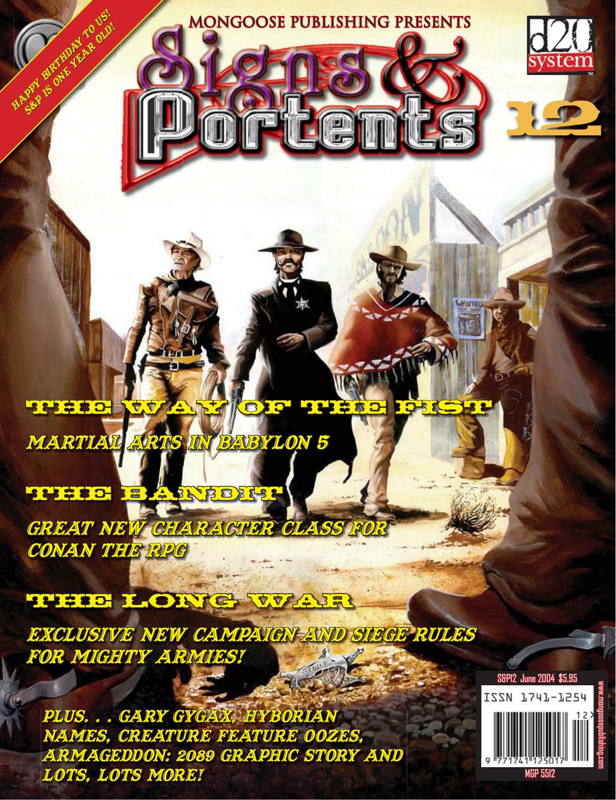 Signs & Portents 12