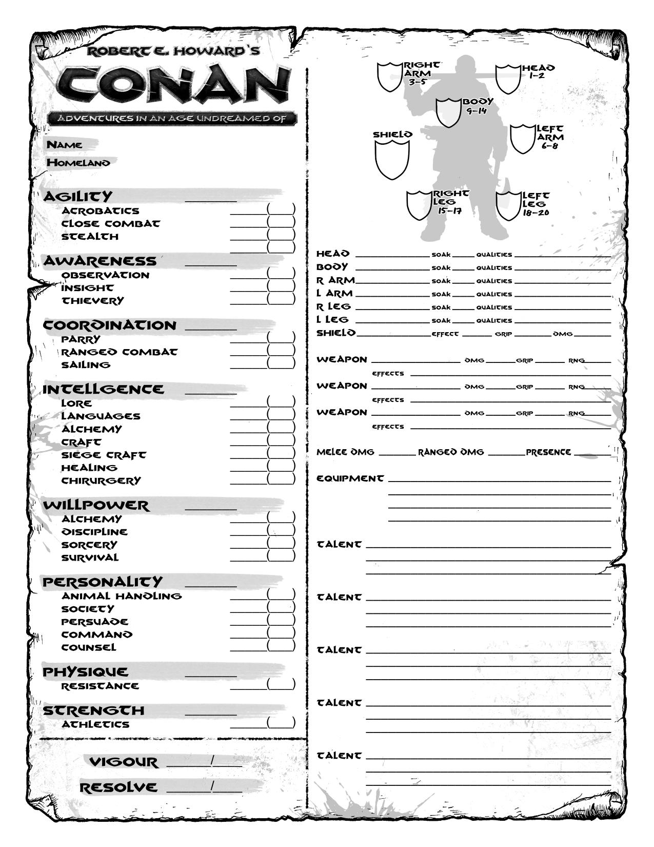 Conan 2d20 Derek Hand