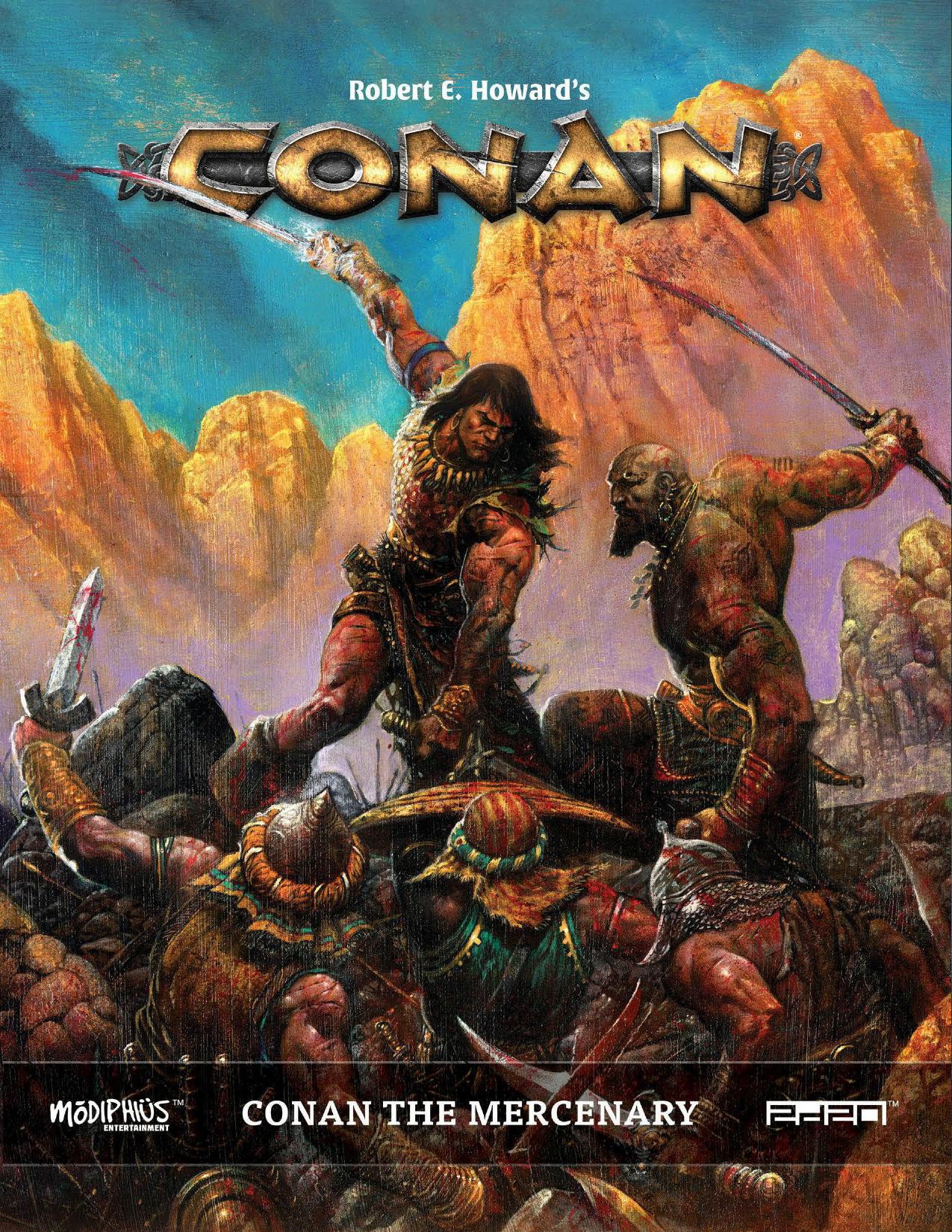 Conan Modiphius Conan the Mercenary