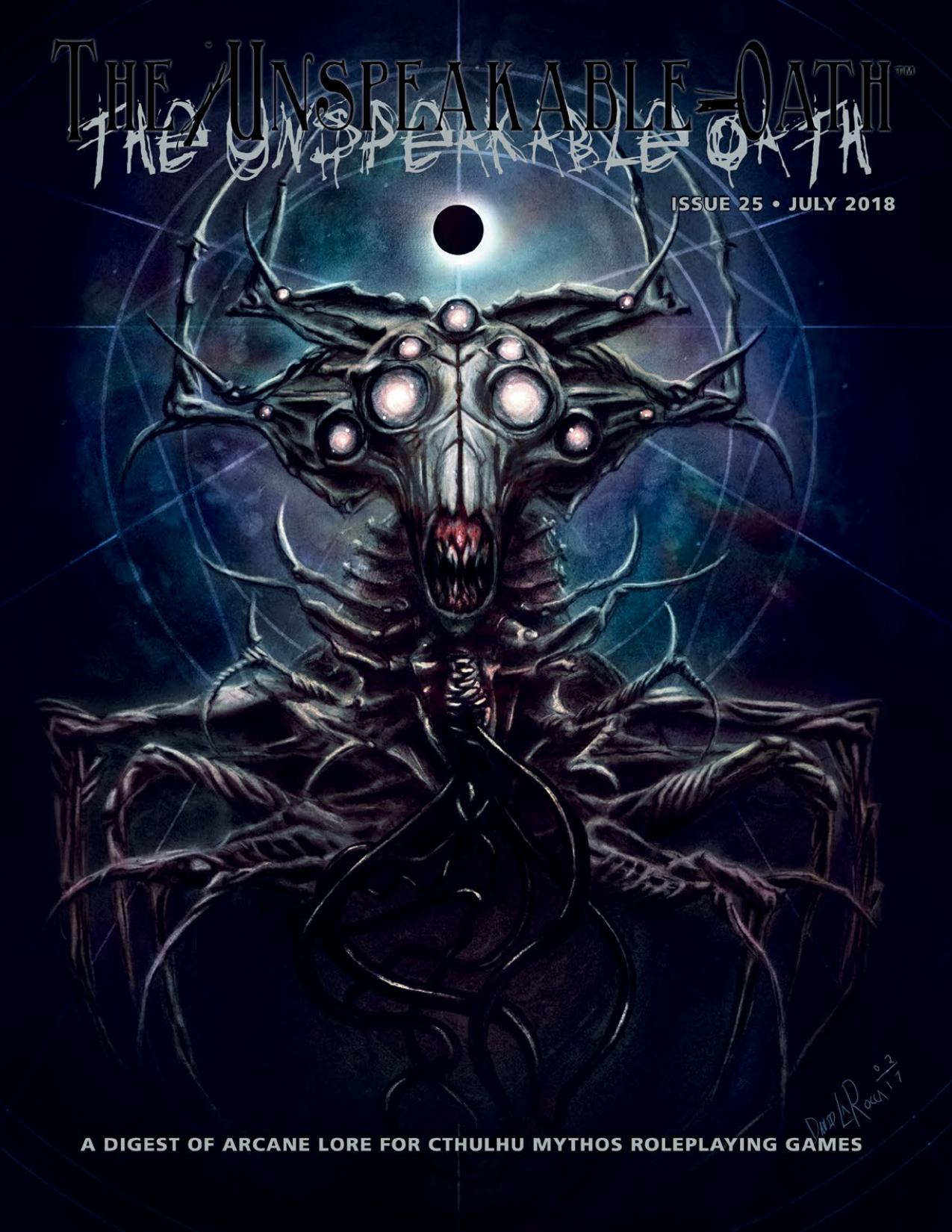 The Unspeakable Oath #25