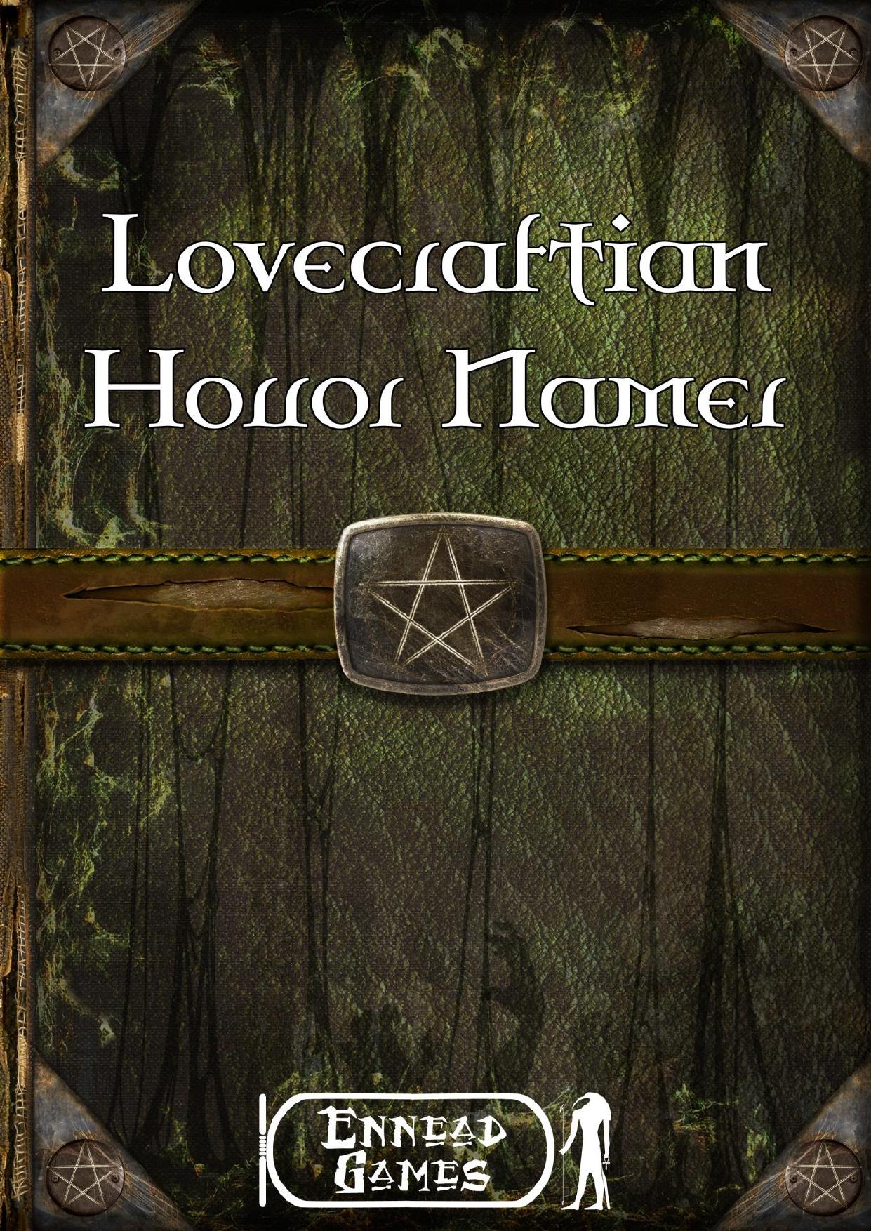 Lovecraftian Horror Namer