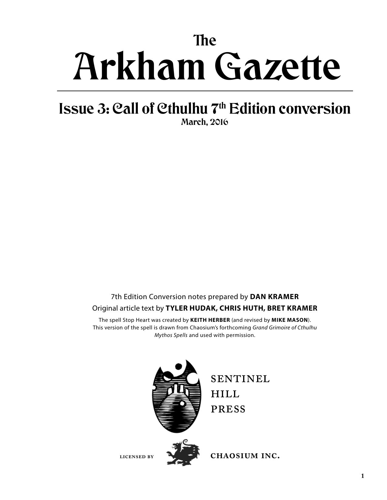Call of Cthulhu