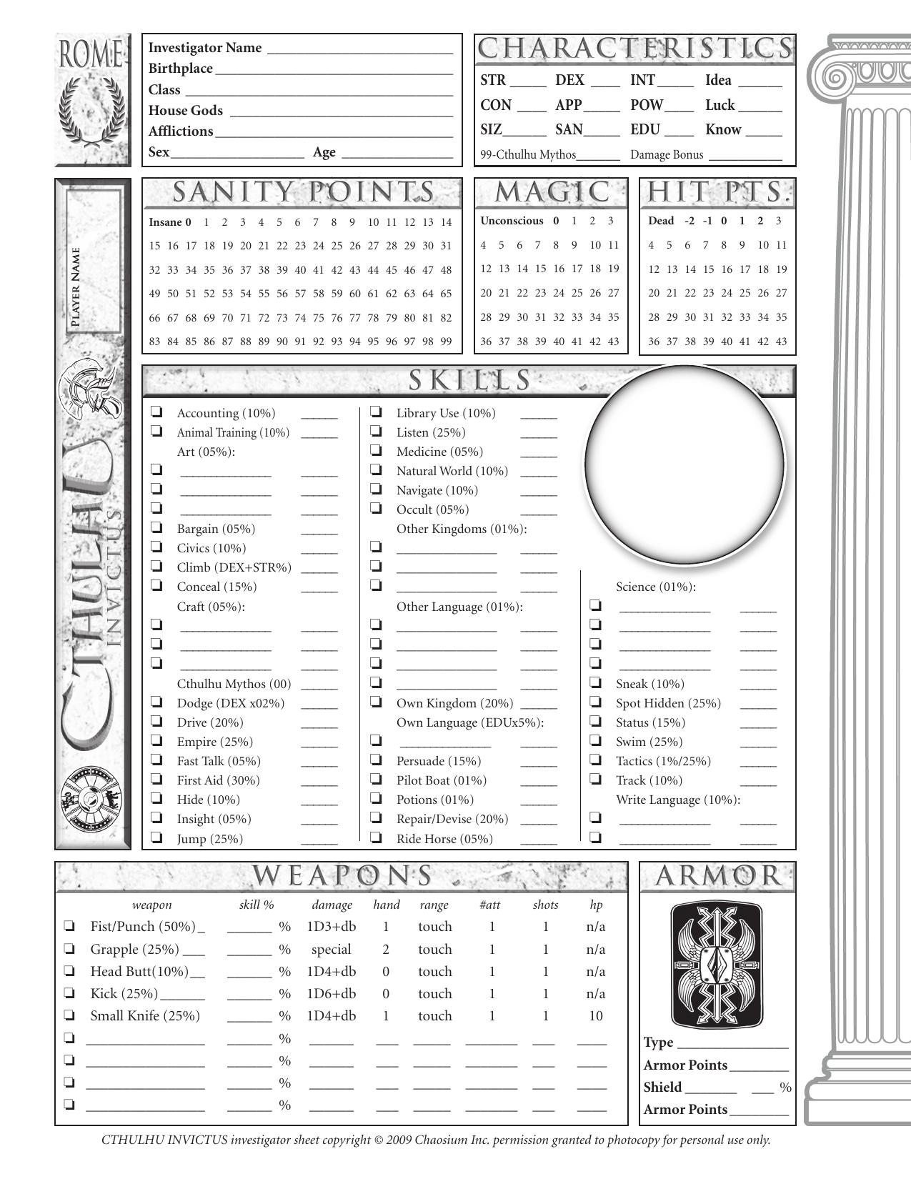 Cthulhu Invictus